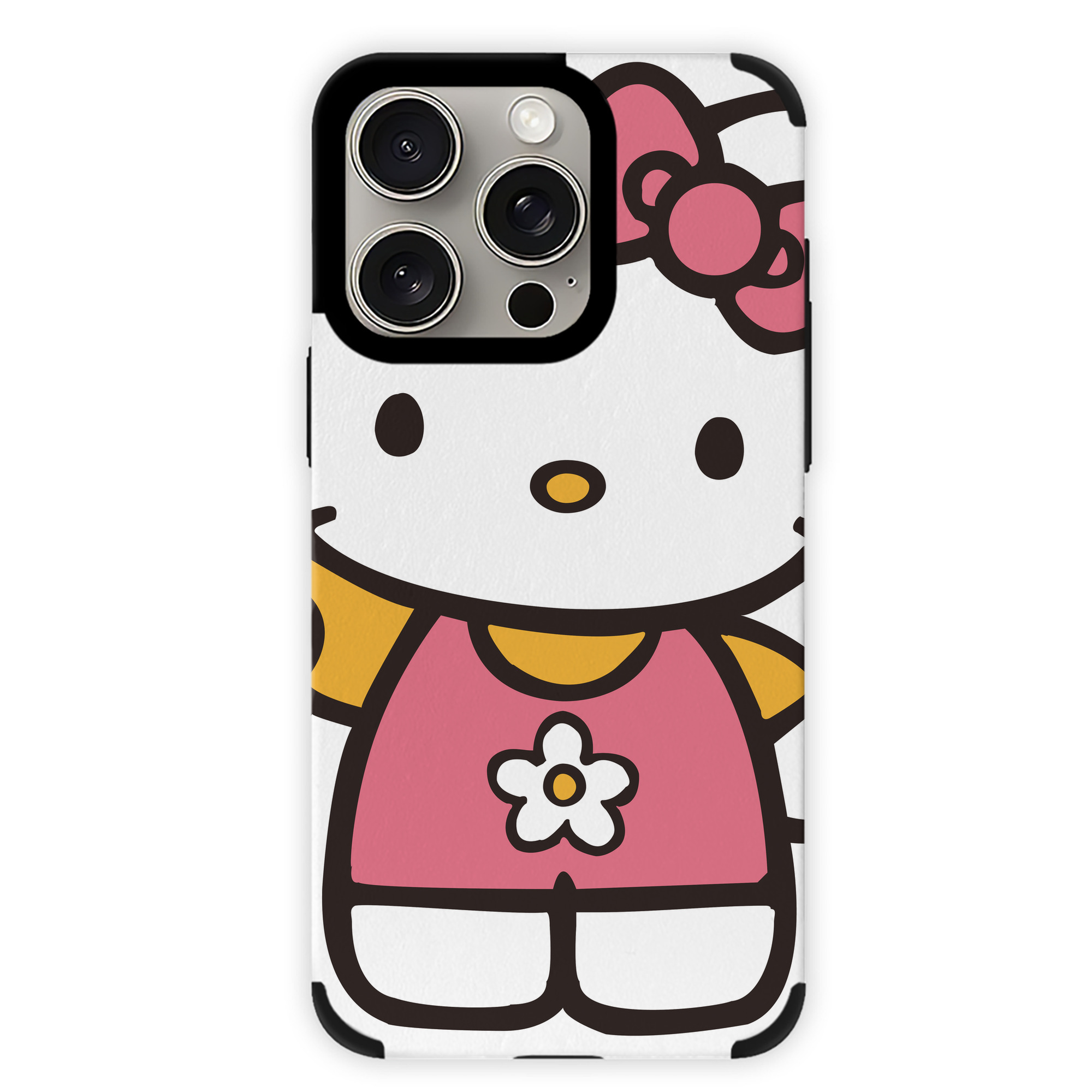 （画像用） Hello Kitty ハローキティ 【iPhone15ProMax対応】 PUレザー スマホケース 耐衝撃＆黄変防止