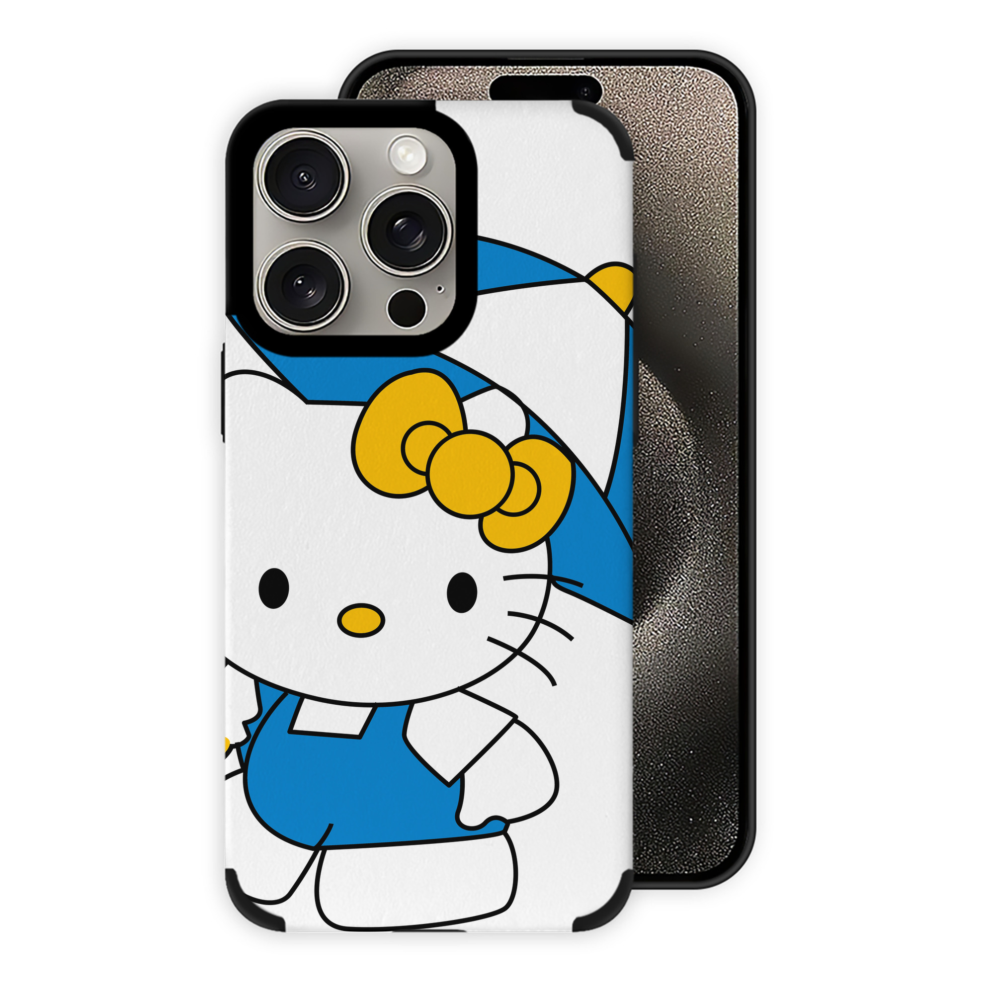 （画像用） Hello Kitty ハローキティ 【iPhone15ProMax対応】 PUレザー スマホケース 耐衝撃＆黄変防止
