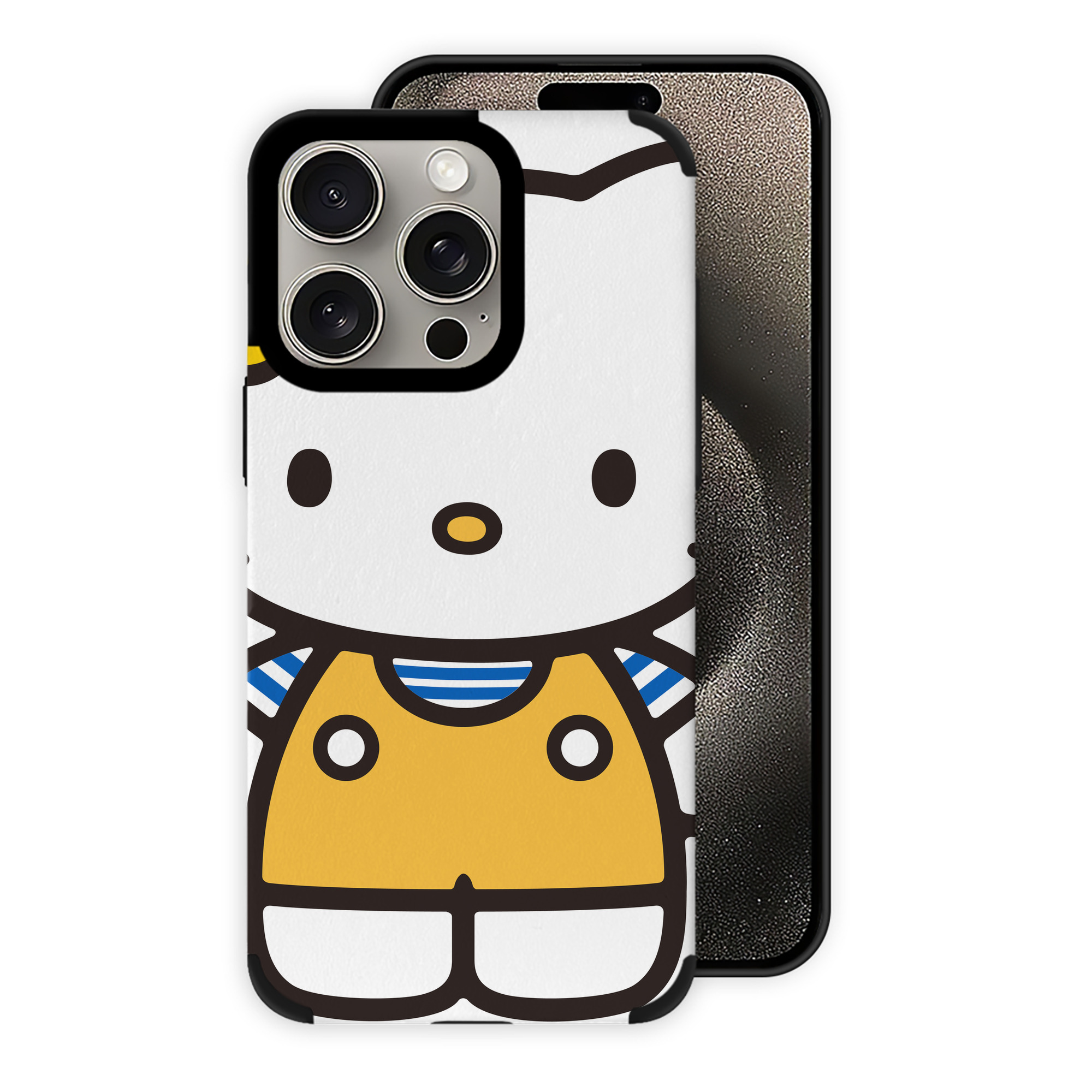 （画像用） Hello Kitty ハローキティ 【iPhone15ProMax対応】 PUレザー スマホケース 耐衝撃＆黄変防止