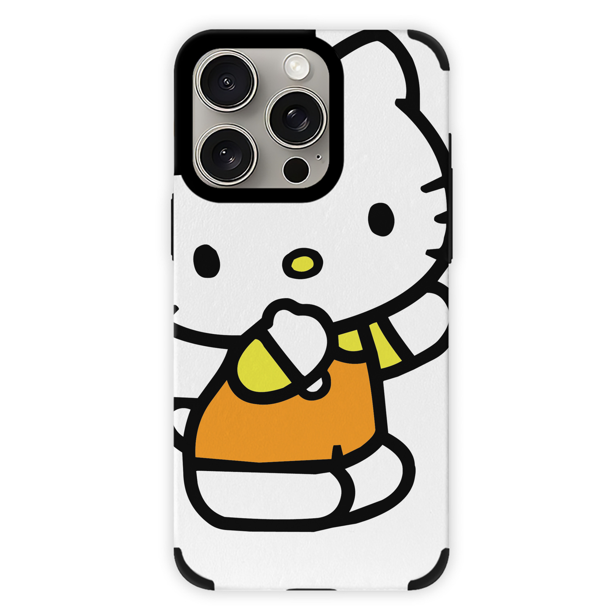（画像用） Hello Kitty ハローキティ 【iPhone15ProMax対応】 PUレザー スマホケース 耐衝撃＆黄変防止