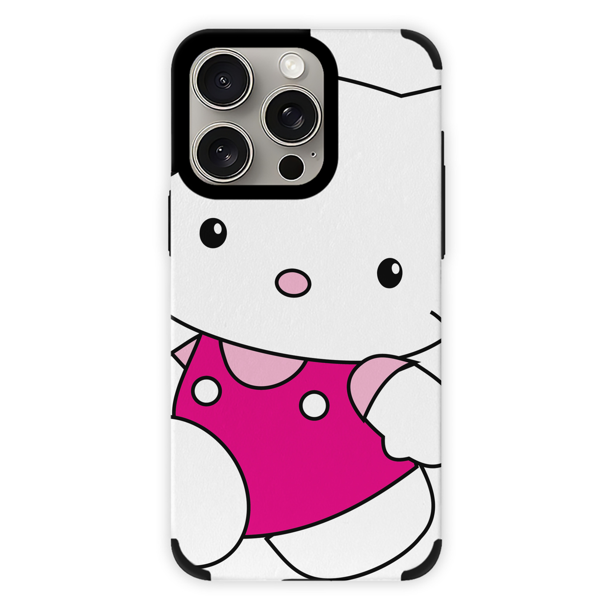 （画像用） Hello Kitty ハローキティ 【iPhone15ProMax対応】 PUレザー スマホケース 耐衝撃＆黄変防止