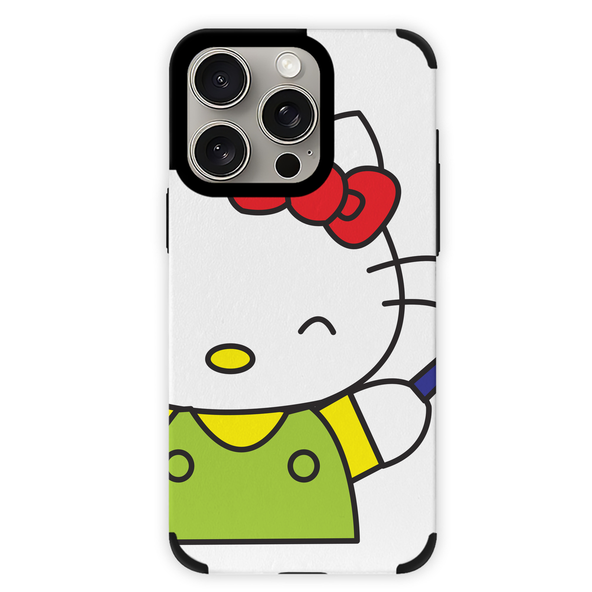 （画像用） Hello Kitty ハローキティ 【iPhone15ProMax対応】 PUレザー スマホケース 耐衝撃＆黄変防止