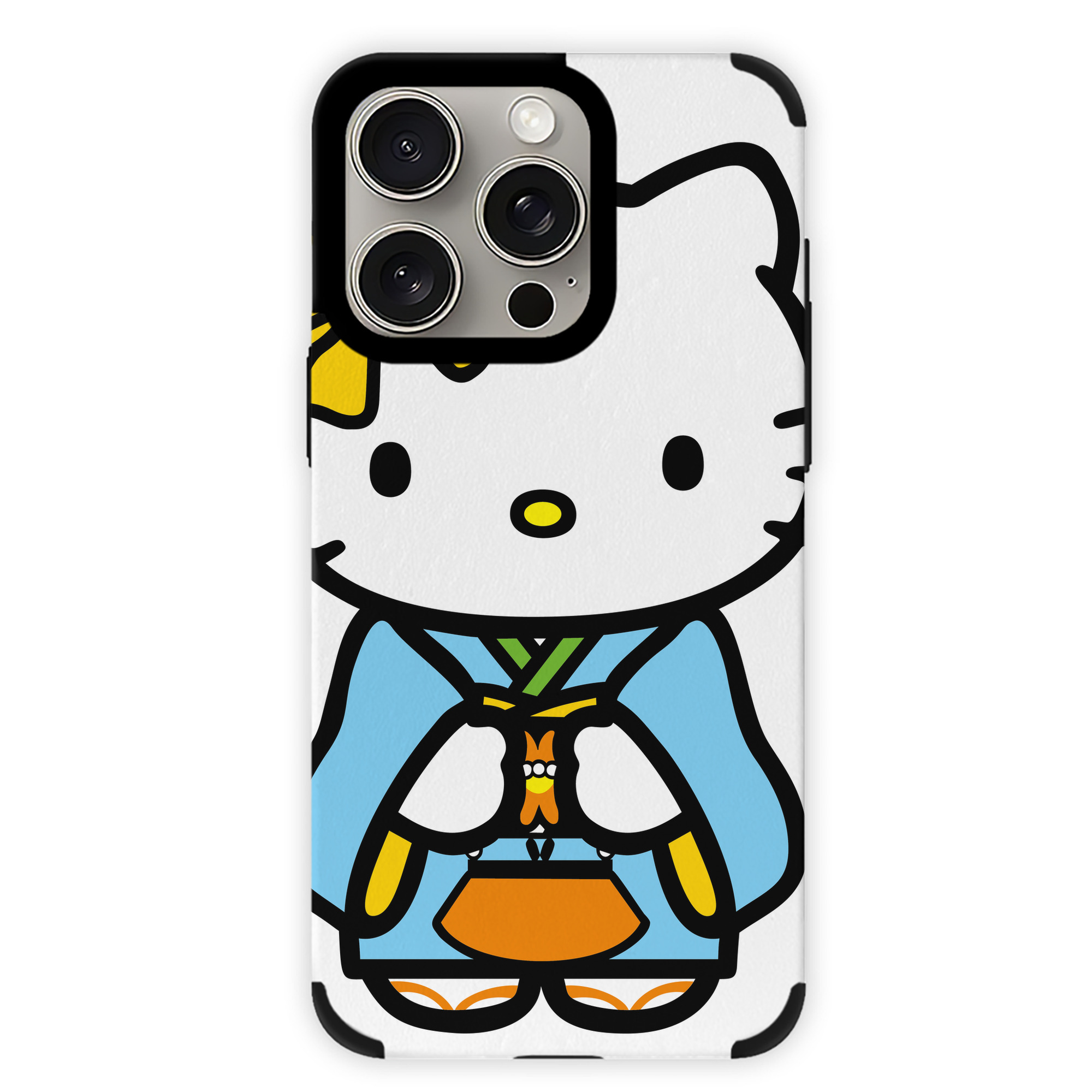 （画像用） Hello Kitty ハローキティ 【iPhone15ProMax対応】 PUレザー スマホケース 耐衝撃＆黄変防止