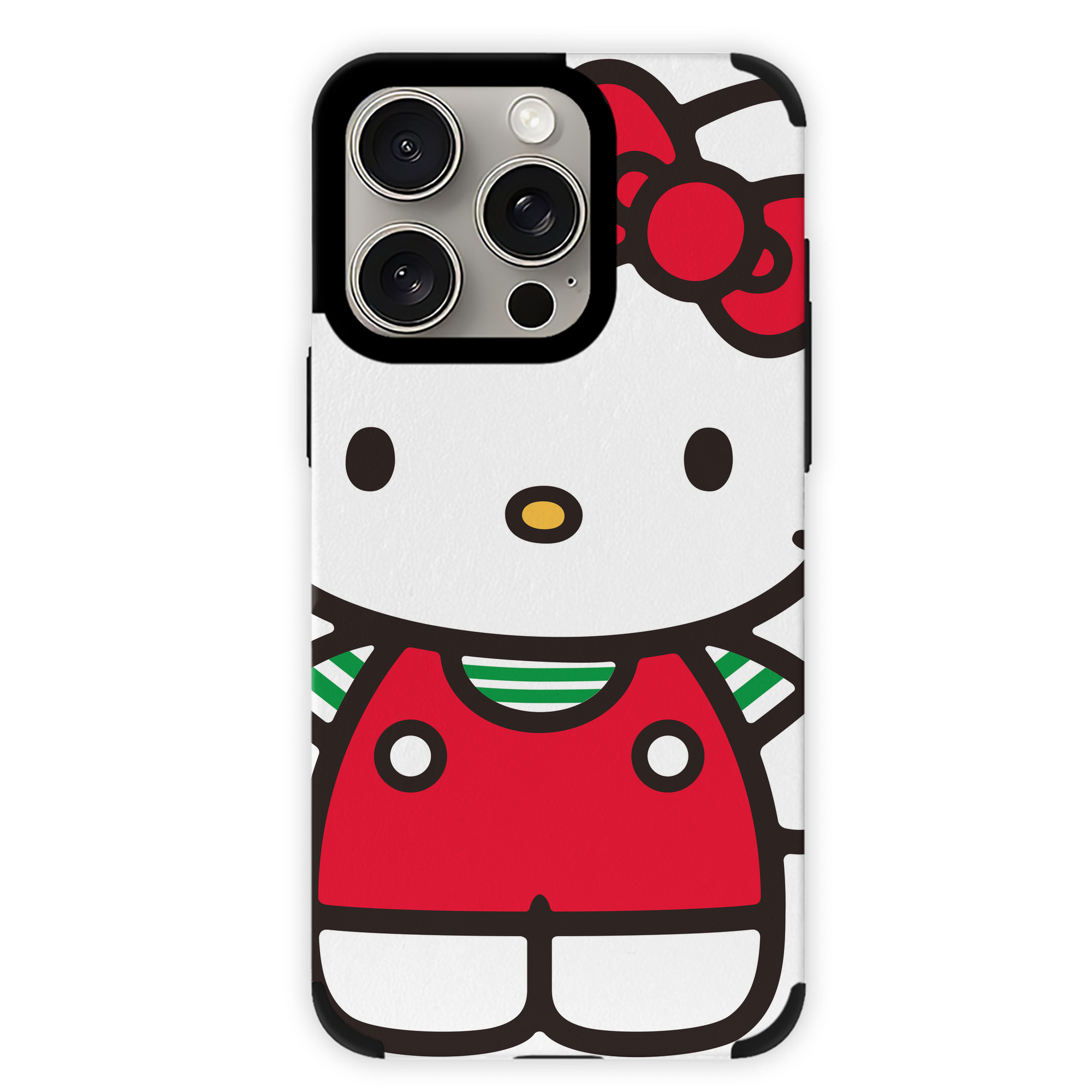 （画像用） Hello Kitty ハローキティ 【iPhone15ProMax対応】 PUレザー スマホケース 耐衝撃＆黄変防止