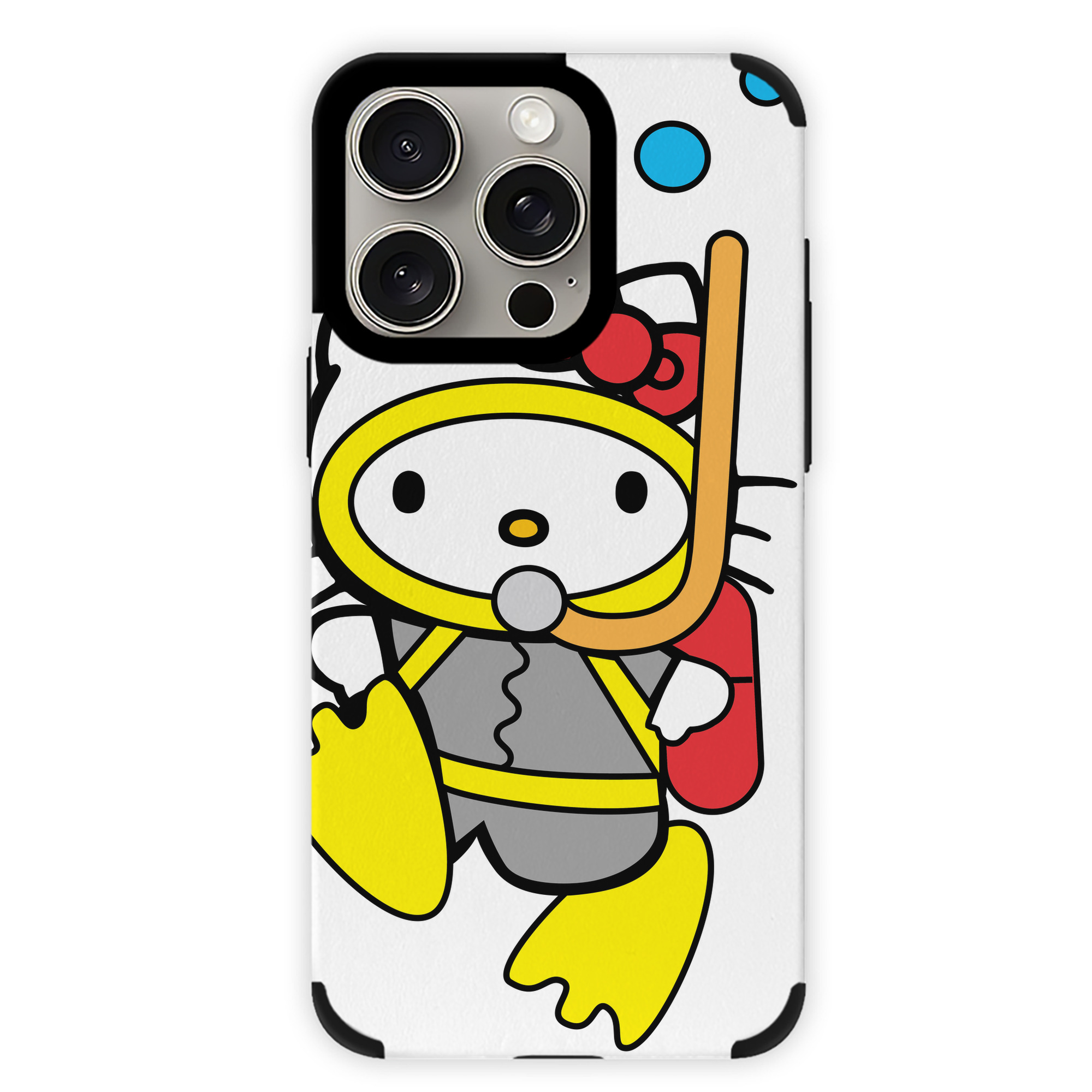 （画像用） Hello Kitty ハローキティ 【iPhone15ProMax対応】 PUレザー スマホケース 耐衝撃＆黄変防止