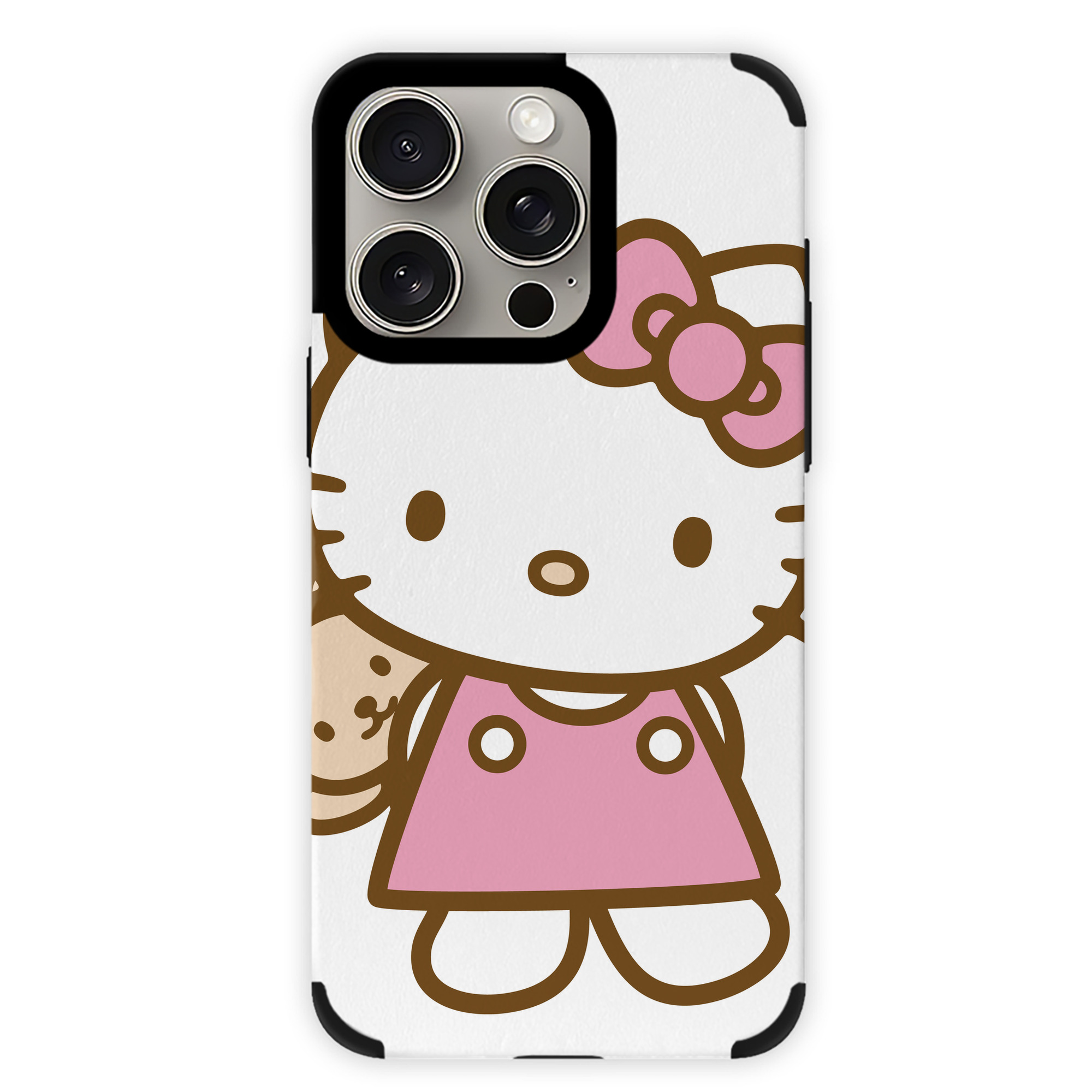 （画像用） Hello Kitty ハローキティ 【iPhone15ProMax対応】 PUレザー スマホケース 耐衝撃＆黄変防止