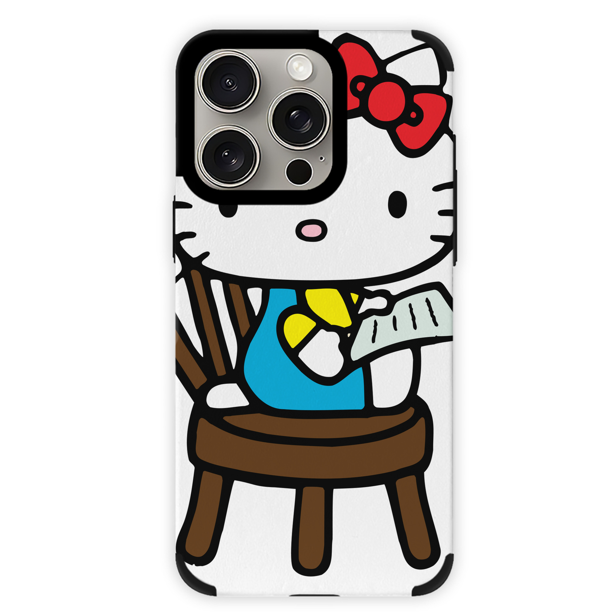 （画像用） Hello Kitty ハローキティ 【iPhone15ProMax対応】 PUレザー スマホケース 耐衝撃＆黄変防止