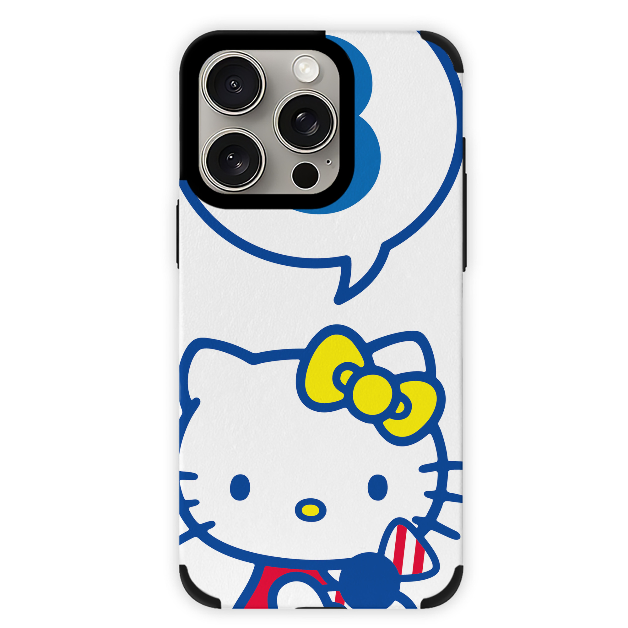 （画像用） Hello Kitty ハローキティ 【iPhone15ProMax対応】 PUレザー スマホケース 耐衝撃＆黄変防止