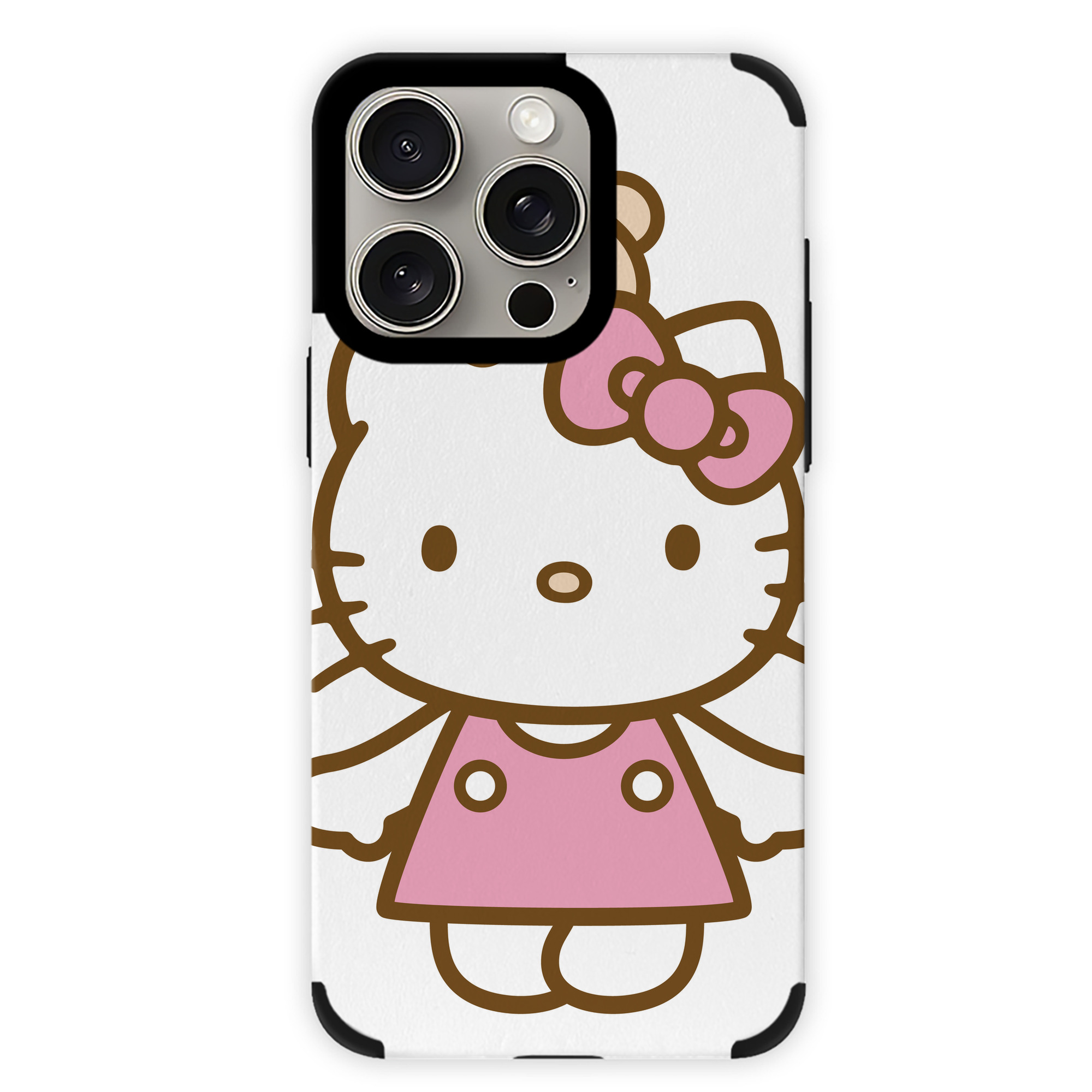 （画像用） Hello Kitty ハローキティ 【iPhone15ProMax対応】 PUレザー スマホケース 耐衝撃＆黄変防止