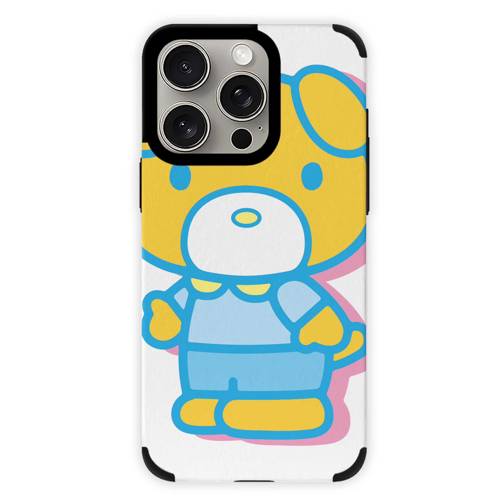 （画像用） Hello Kitty ハローキティ 【iPhone15ProMax対応】 PUレザー スマホケース 耐衝撃＆黄変防止