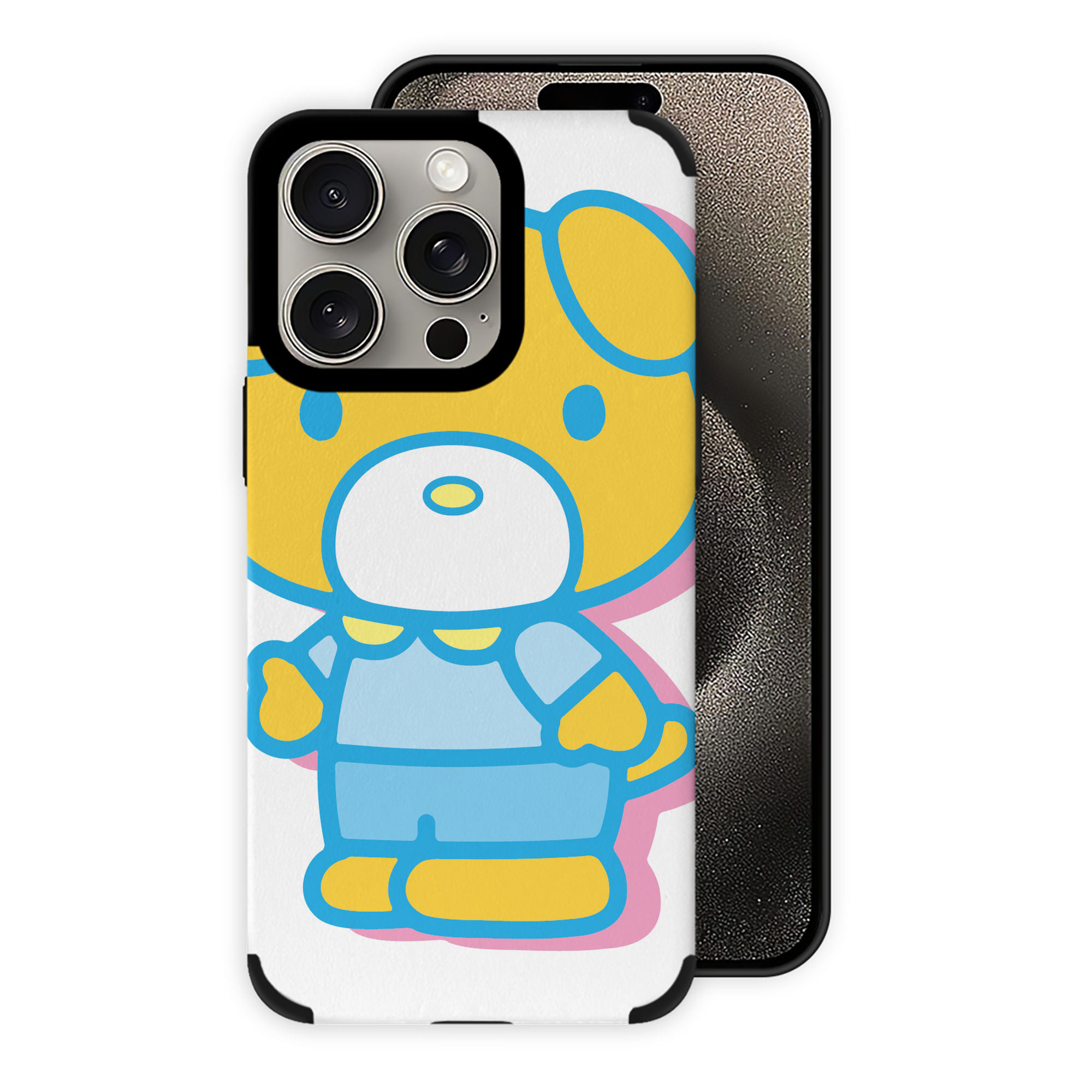 （画像用） Hello Kitty ハローキティ 【iPhone15ProMax対応】 PUレザー スマホケース 耐衝撃＆黄変防止