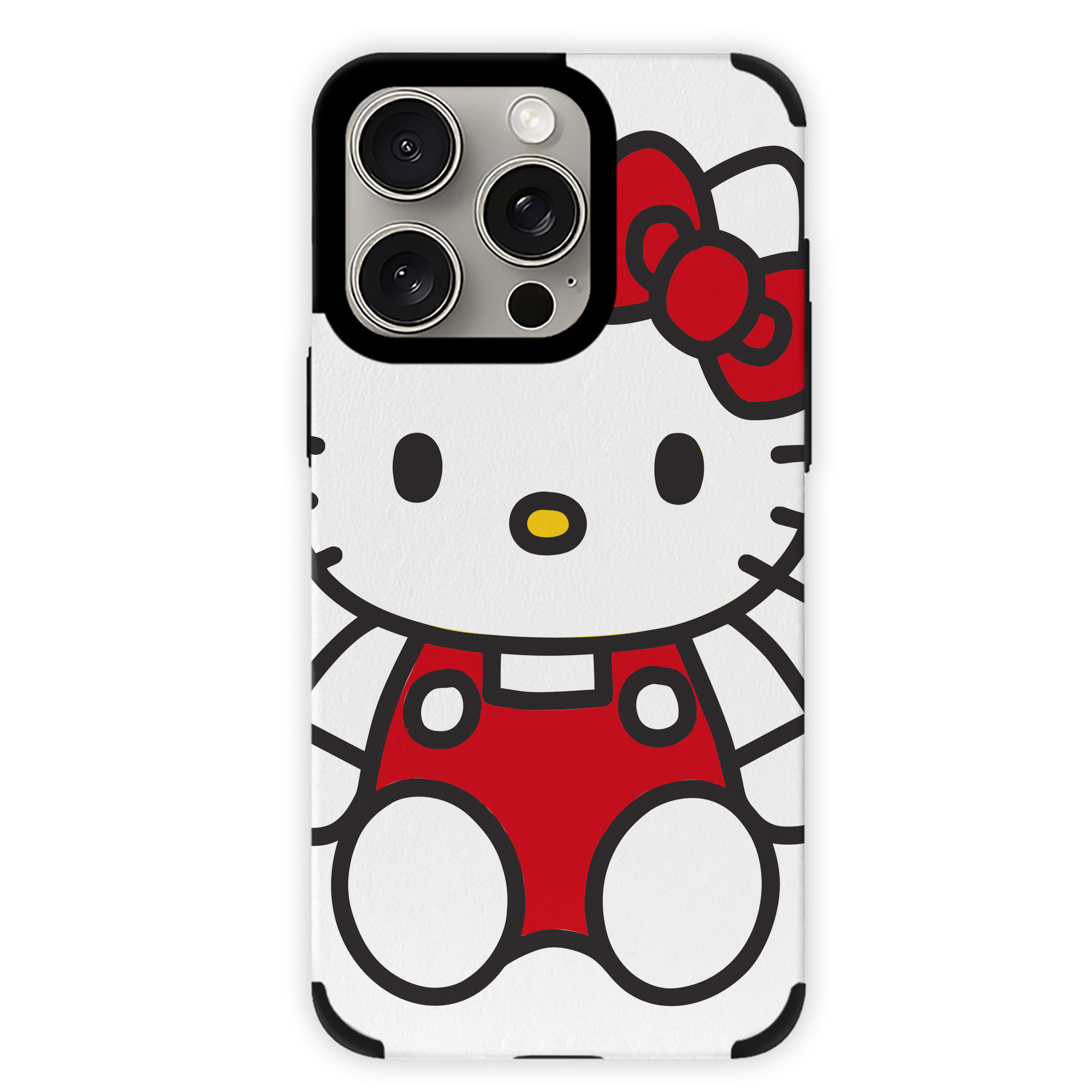 （画像用） Hello Kitty ハローキティ 【iPhone15ProMax対応】 PUレザー スマホケース 耐衝撃＆黄変防止