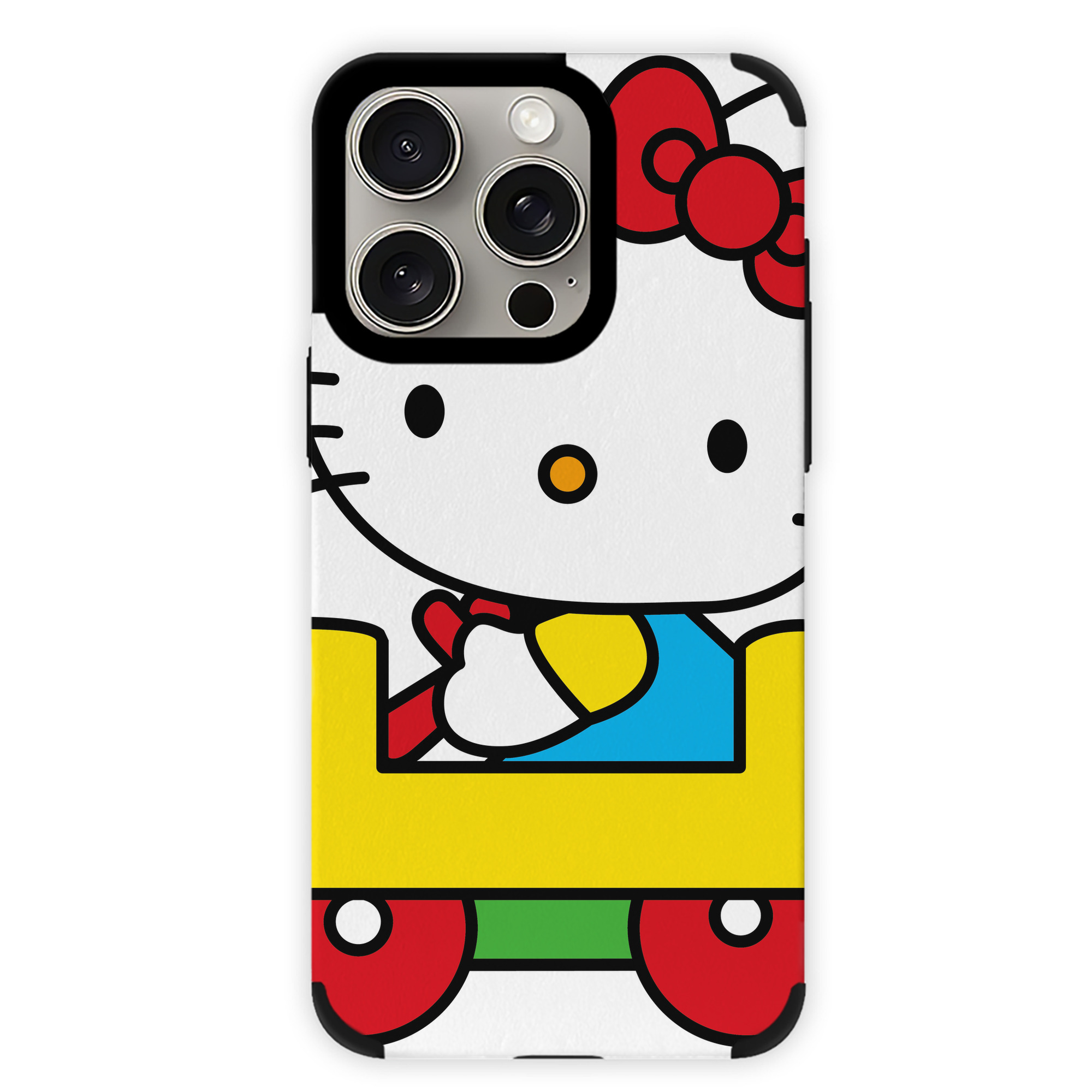 （画像用） Hello Kitty ハローキティ 【iPhone15ProMax対応】 PUレザー スマホケース 耐衝撃＆黄変防止