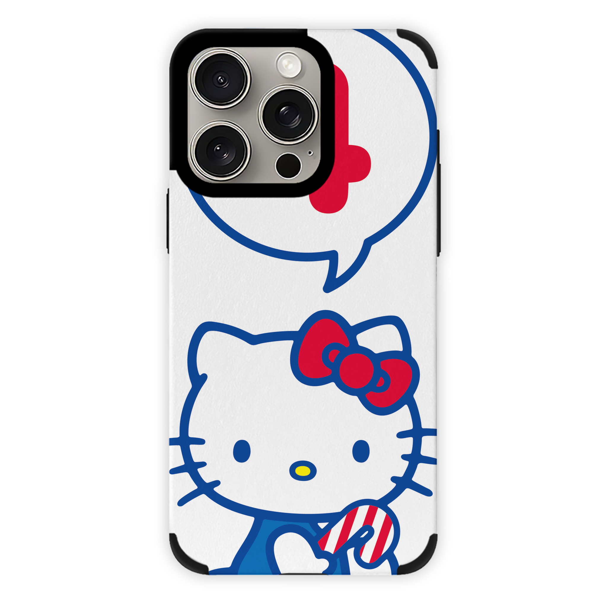 （画像用） Hello Kitty ハローキティ 【iPhone15ProMax対応】 PUレザー スマホケース 耐衝撃＆黄変防止