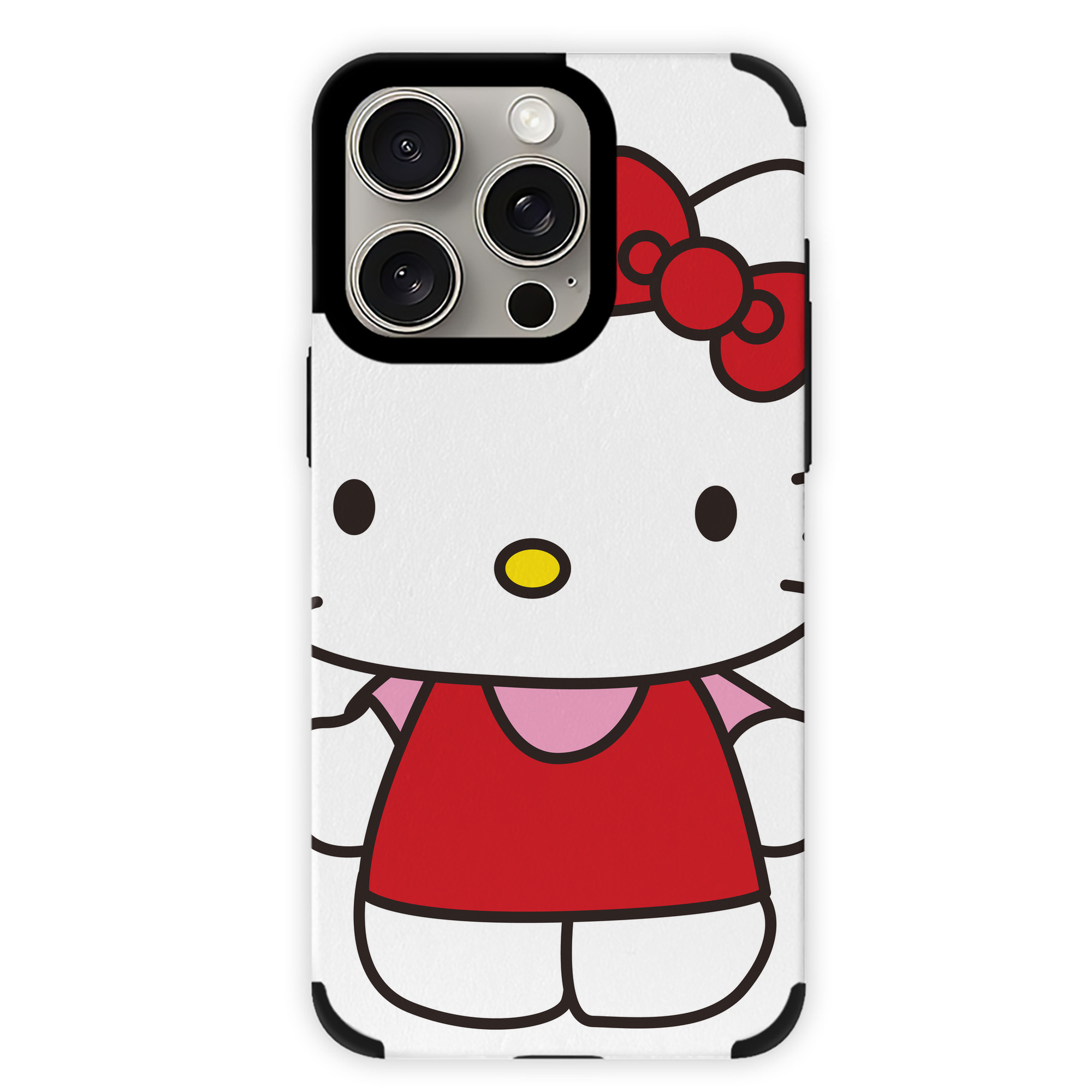 （画像用） Hello Kitty ハローキティ 【iPhone15ProMax対応】 PUレザー スマホケース 耐衝撃＆黄変防止