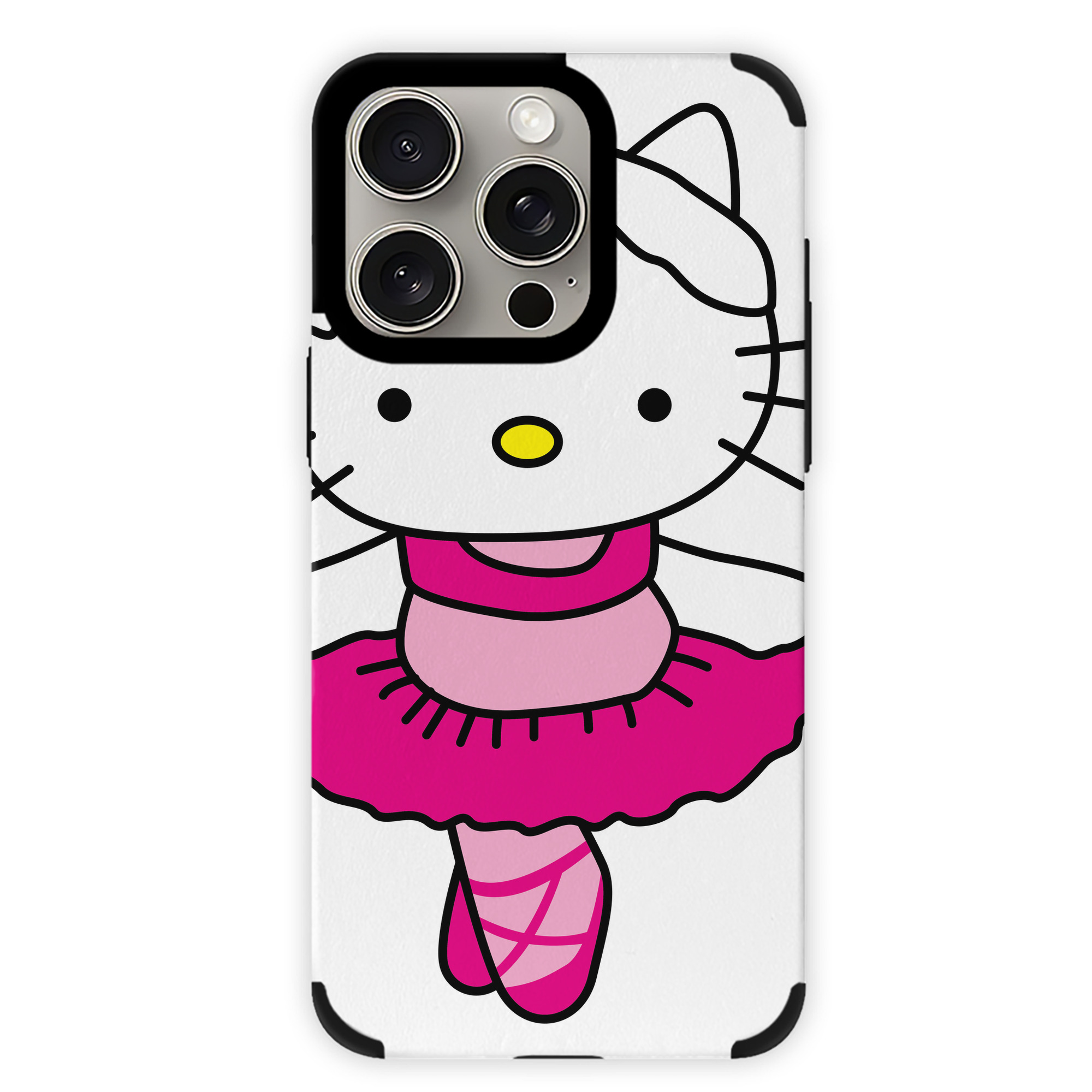 （画像用） Hello Kitty ハローキティ 【iPhone15ProMax対応】 PUレザー スマホケース 耐衝撃＆黄変防止