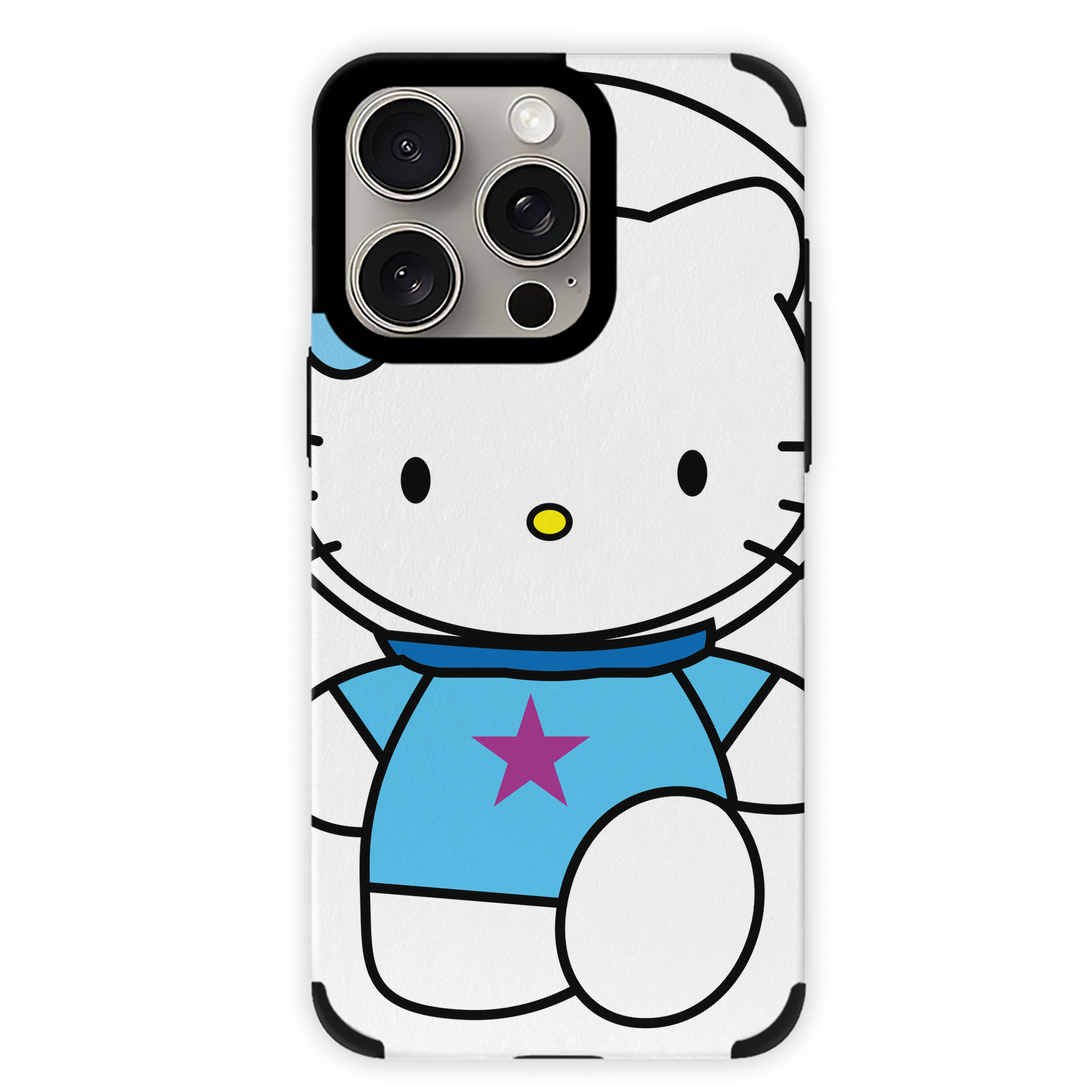（画像用） Hello Kitty ハローキティ 【iPhone15ProMax対応】 PUレザー スマホケース 耐衝撃＆黄変防止