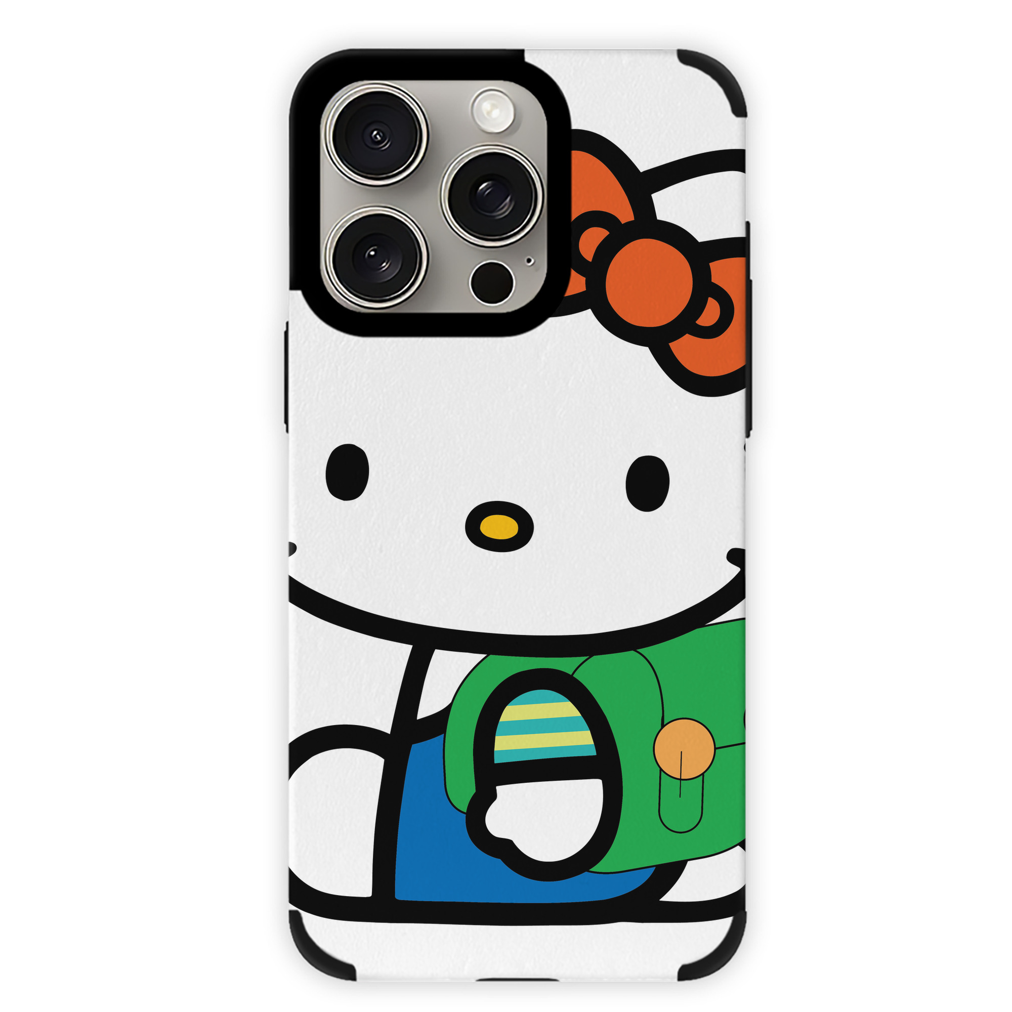 （画像用） Hello Kitty ハローキティ 【iPhone15ProMax対応】 PUレザー スマホケース 耐衝撃＆黄変防止