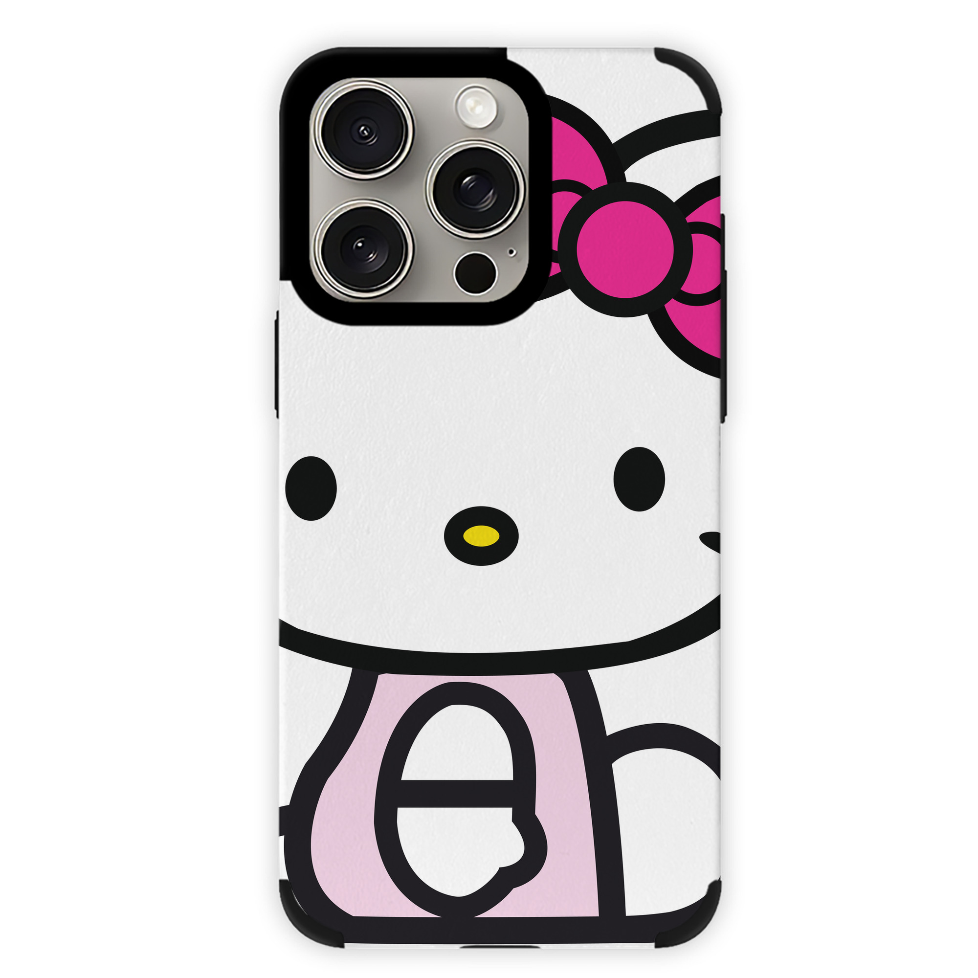 （画像用） Hello Kitty ハローキティ 【iPhone15ProMax対応】 PUレザー スマホケース 耐衝撃＆黄変防止