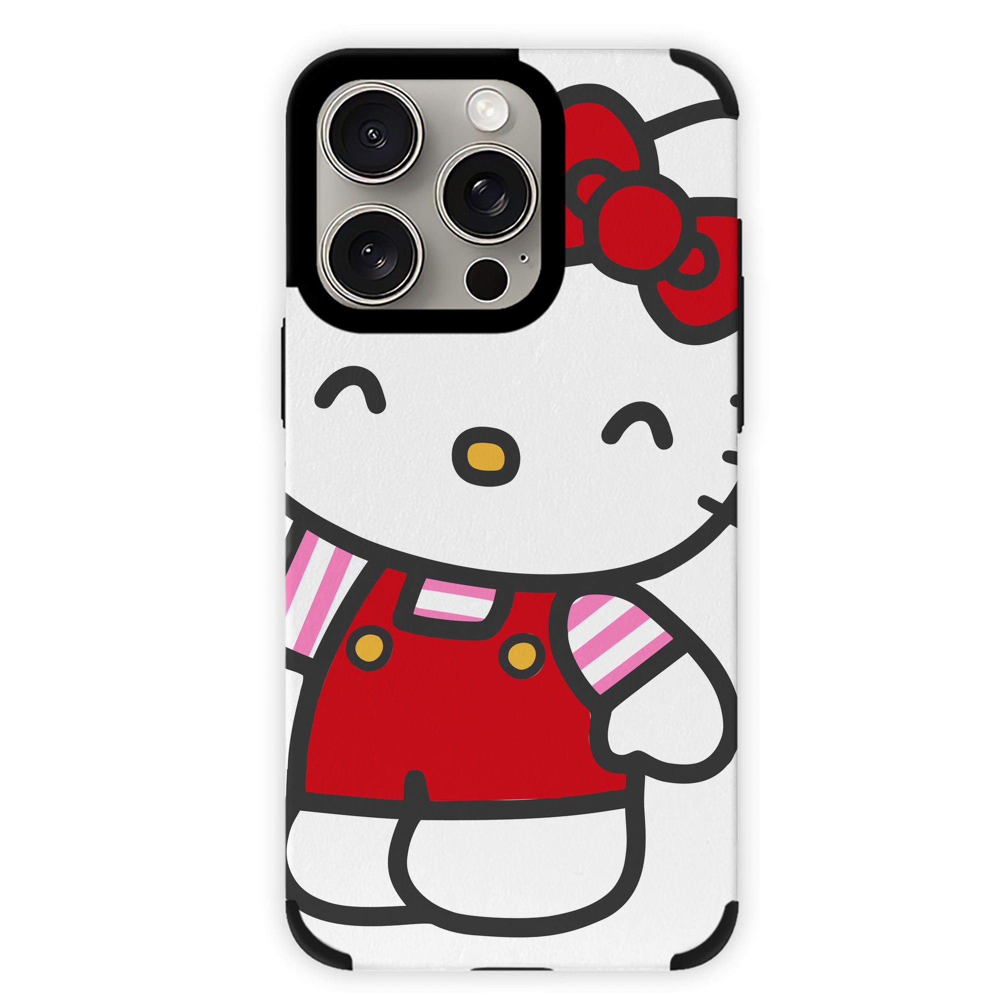 （画像用） Hello Kitty ハローキティ 【iPhone15ProMax対応】 PUレザー スマホケース 耐衝撃＆黄変防止