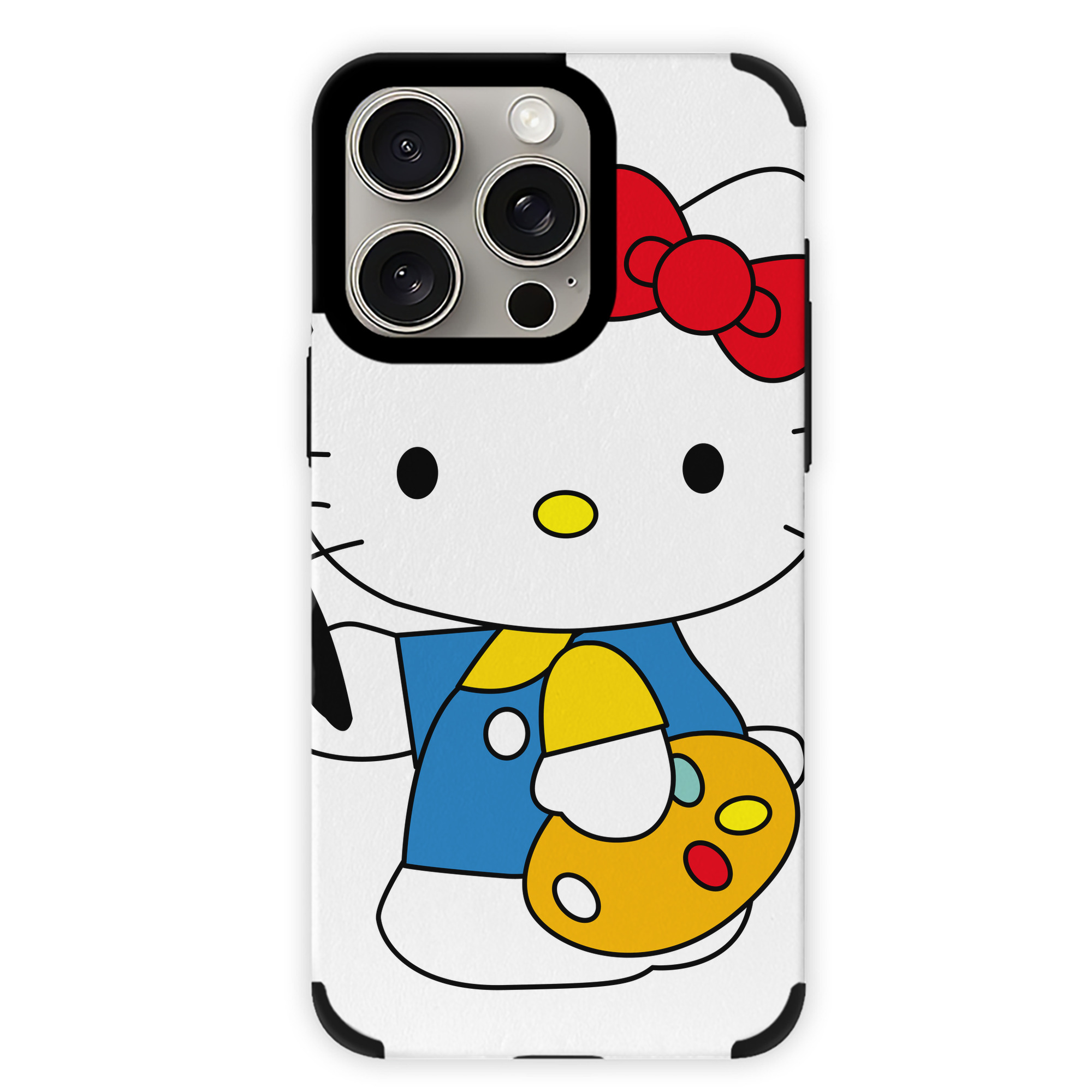 （画像用） Hello Kitty ハローキティ 【iPhone15ProMax対応】 PUレザー スマホケース 耐衝撃＆黄変防止