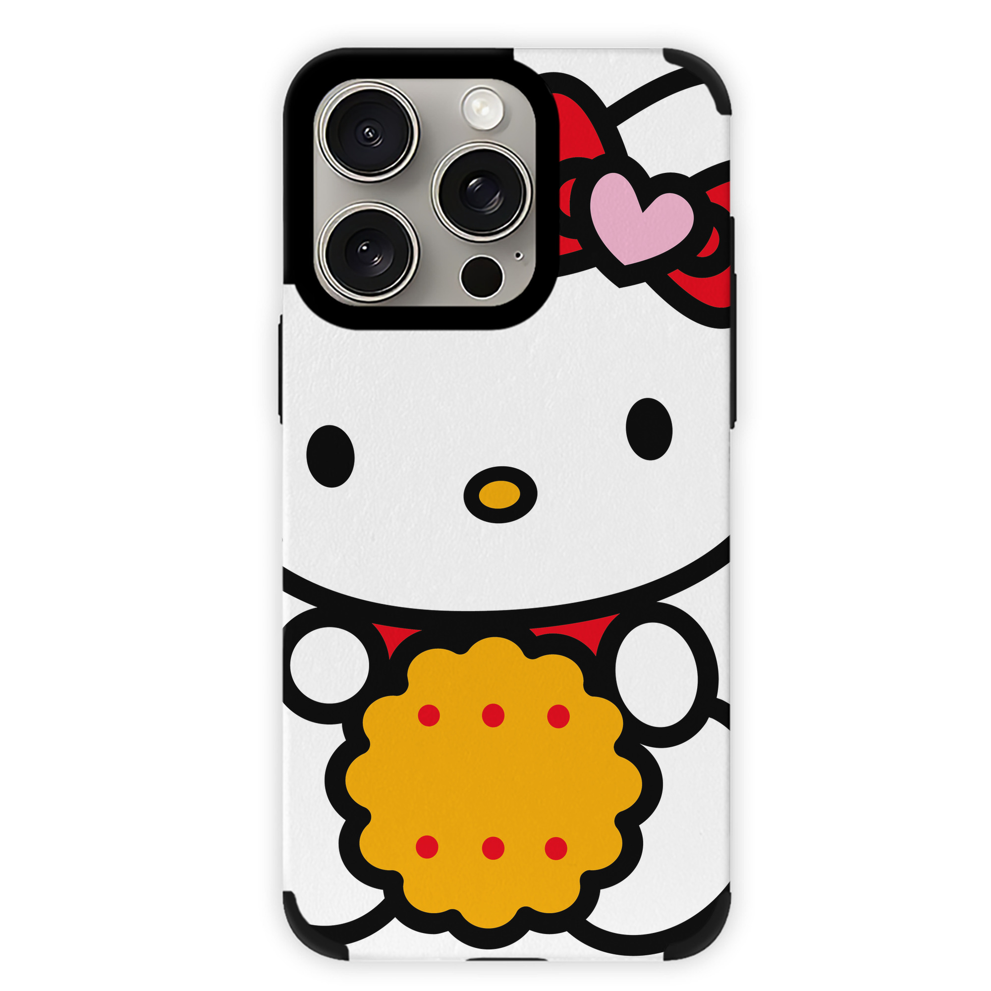 （画像用） Hello Kitty ハローキティ 【iPhone15ProMax対応】 PUレザー スマホケース 耐衝撃＆黄変防止