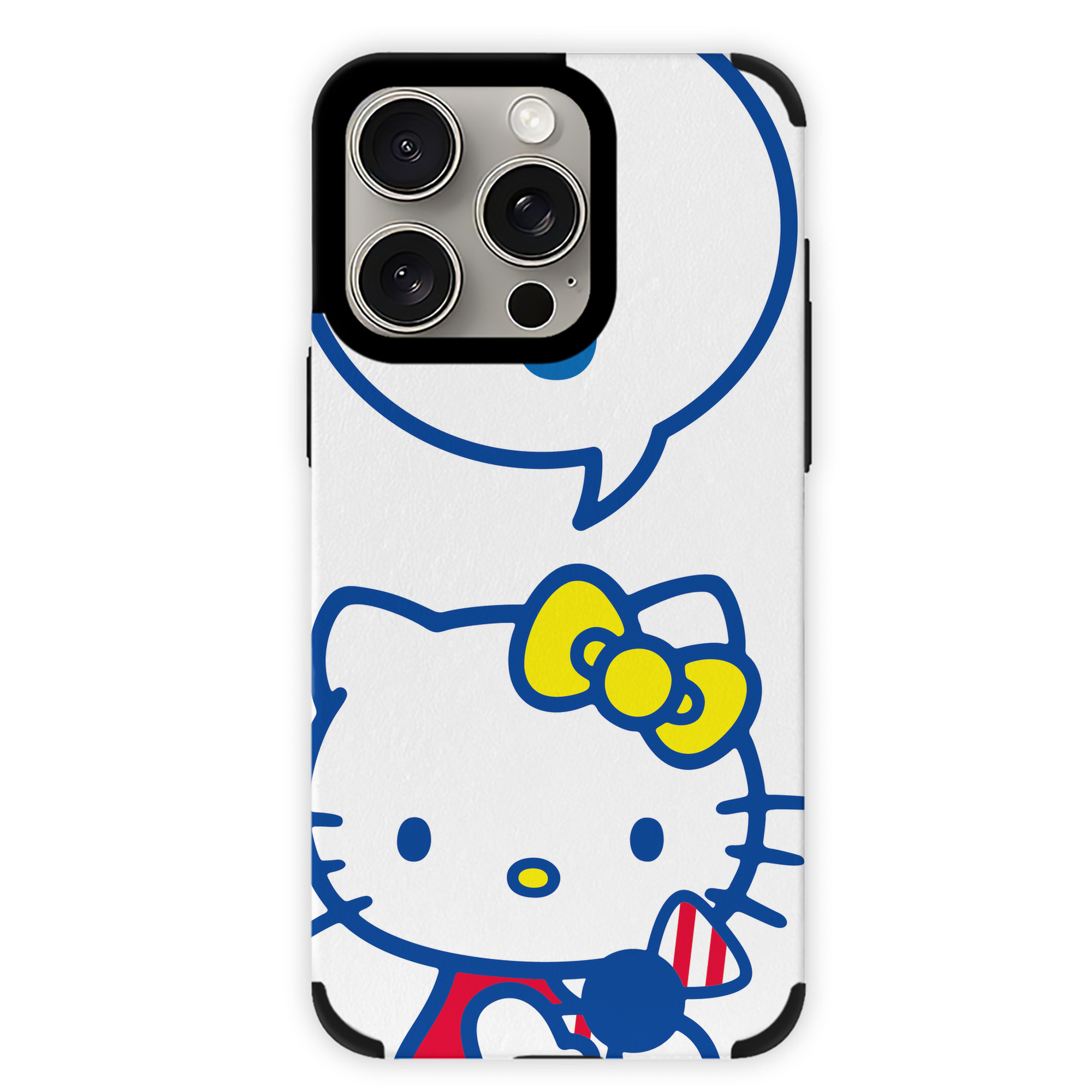（画像用） Hello Kitty ハローキティ 【iPhone15ProMax対応】 PUレザー スマホケース 耐衝撃＆黄変防止