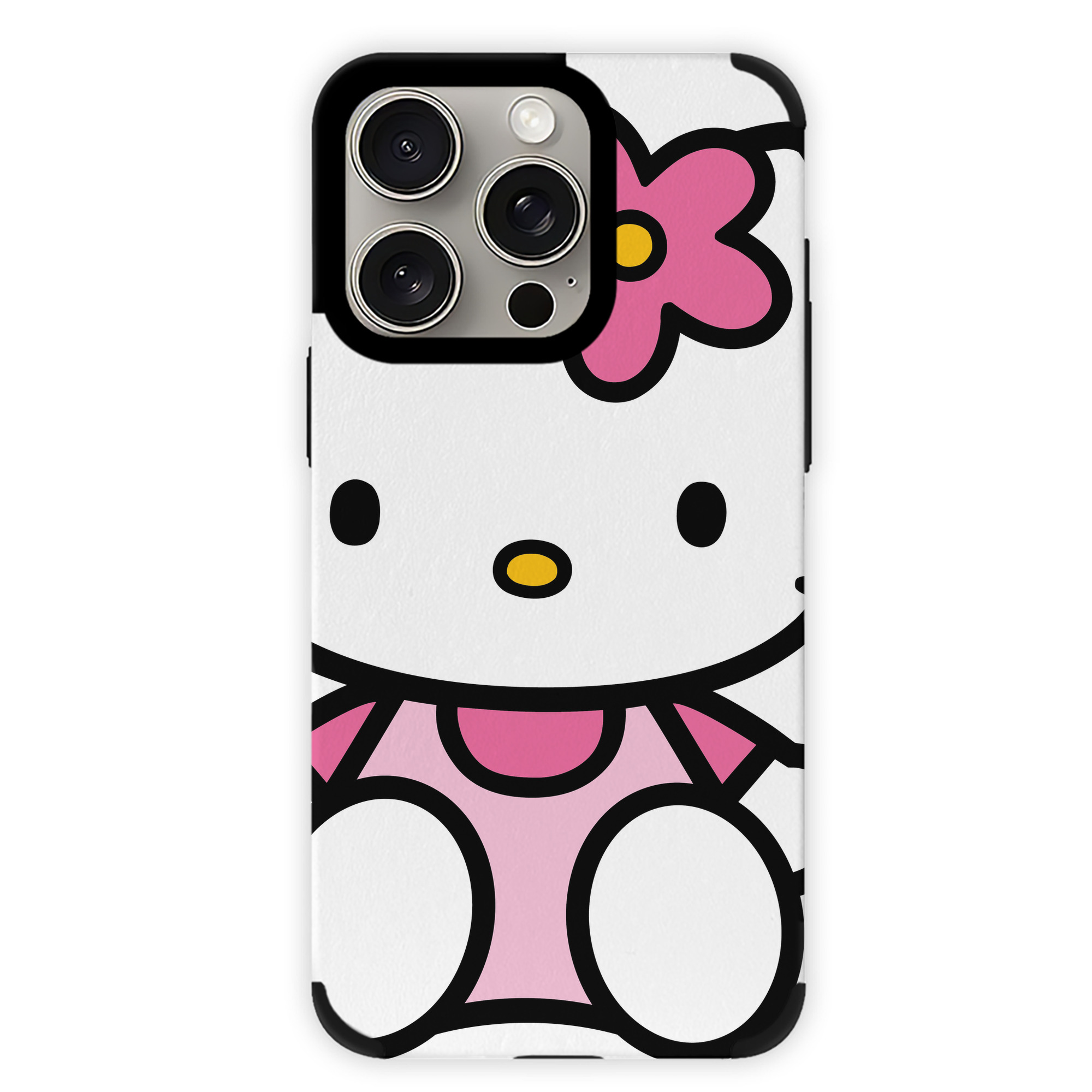 （画像用） Hello Kitty ハローキティ 【iPhone15ProMax対応】 PUレザー スマホケース 耐衝撃＆黄変防止