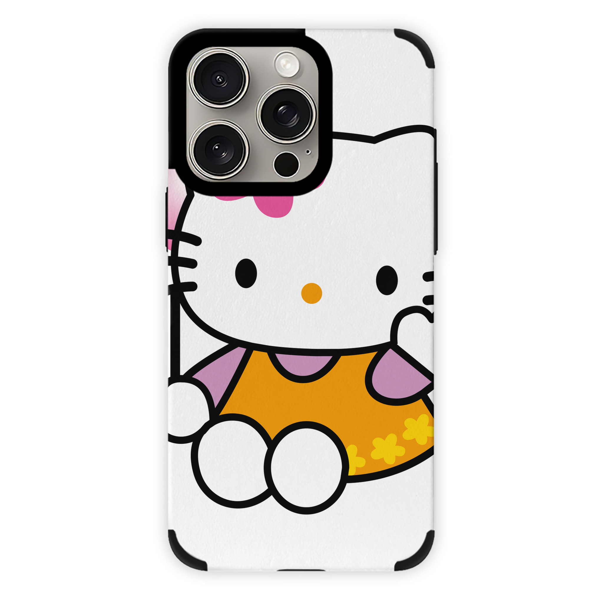 （画像用） Hello Kitty ハローキティ 【iPhone15ProMax対応】 PUレザー スマホケース 耐衝撃＆黄変防止