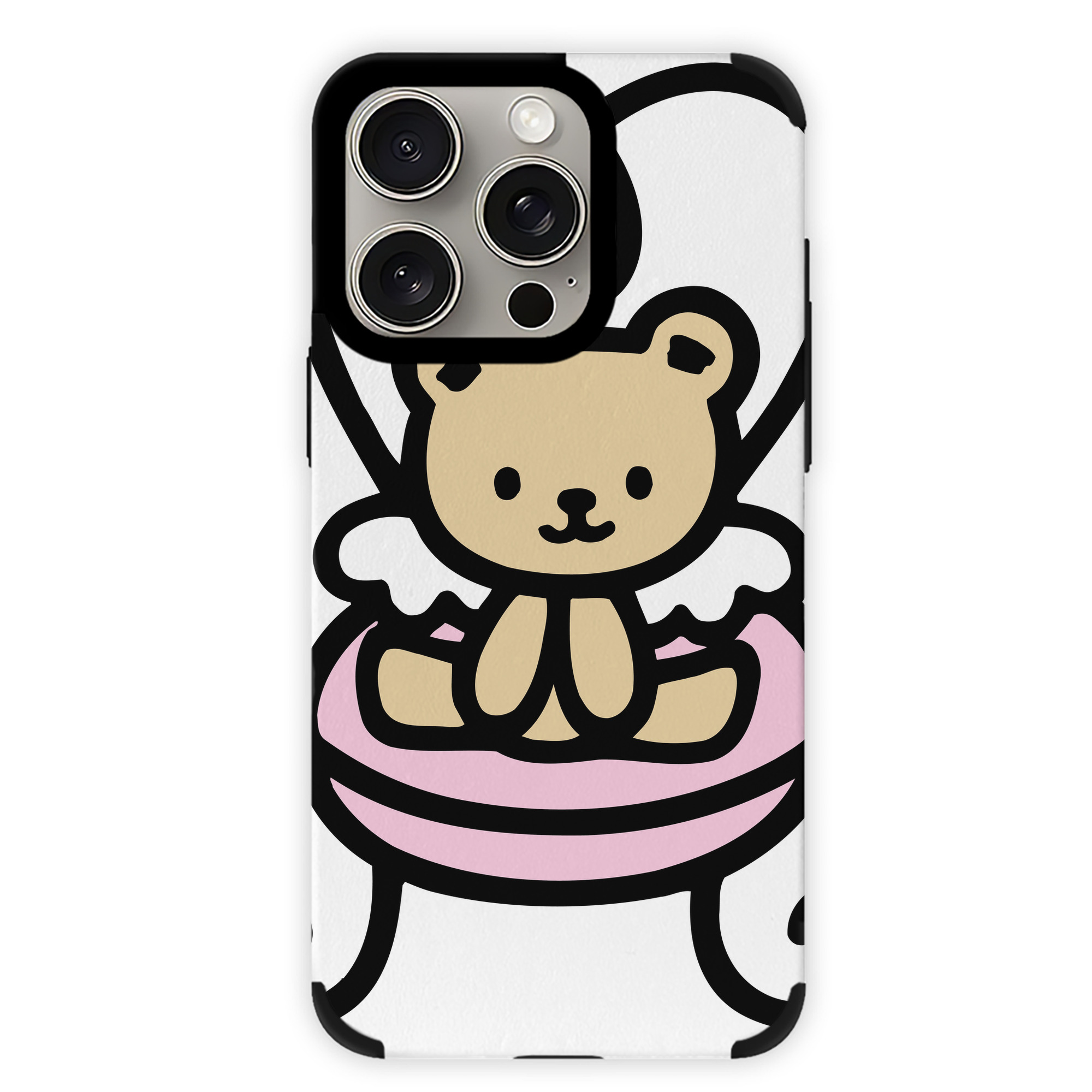 （画像用） Hello Kitty ハローキティ 【iPhone15ProMax対応】 PUレザー スマホケース 耐衝撃＆黄変防止