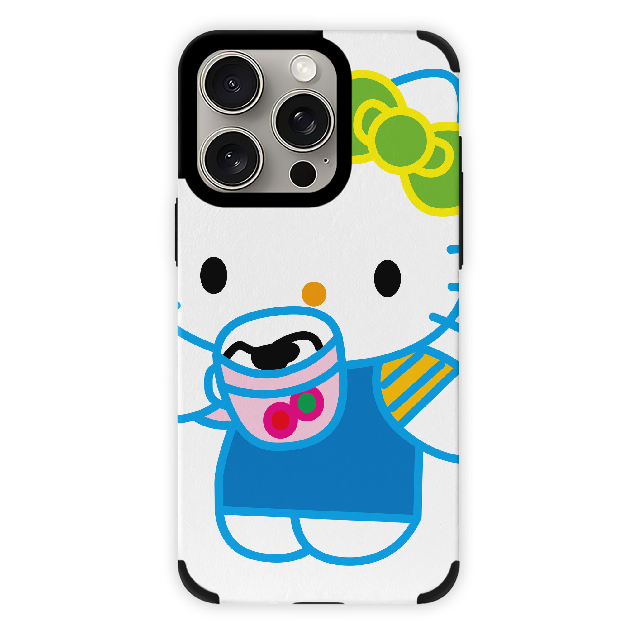 （画像用） Hello Kitty ハローキティ 【iPhone15ProMax対応】 PUレザー スマホケース 耐衝撃＆黄変防止
