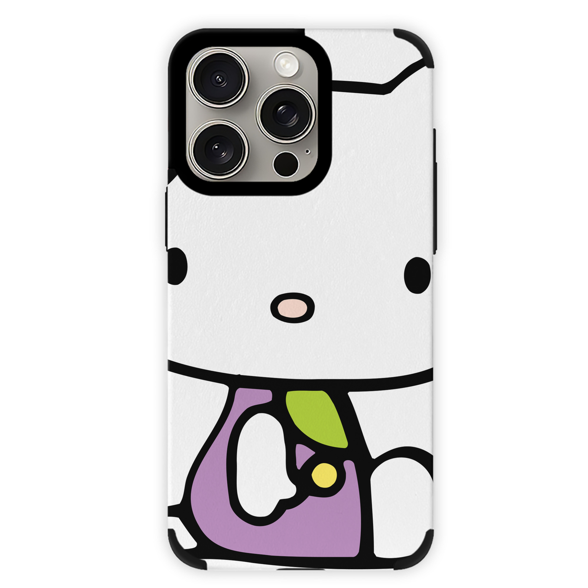 （画像用） Hello Kitty ハローキティ 【iPhone15ProMax対応】 PUレザー スマホケース 耐衝撃＆黄変防止