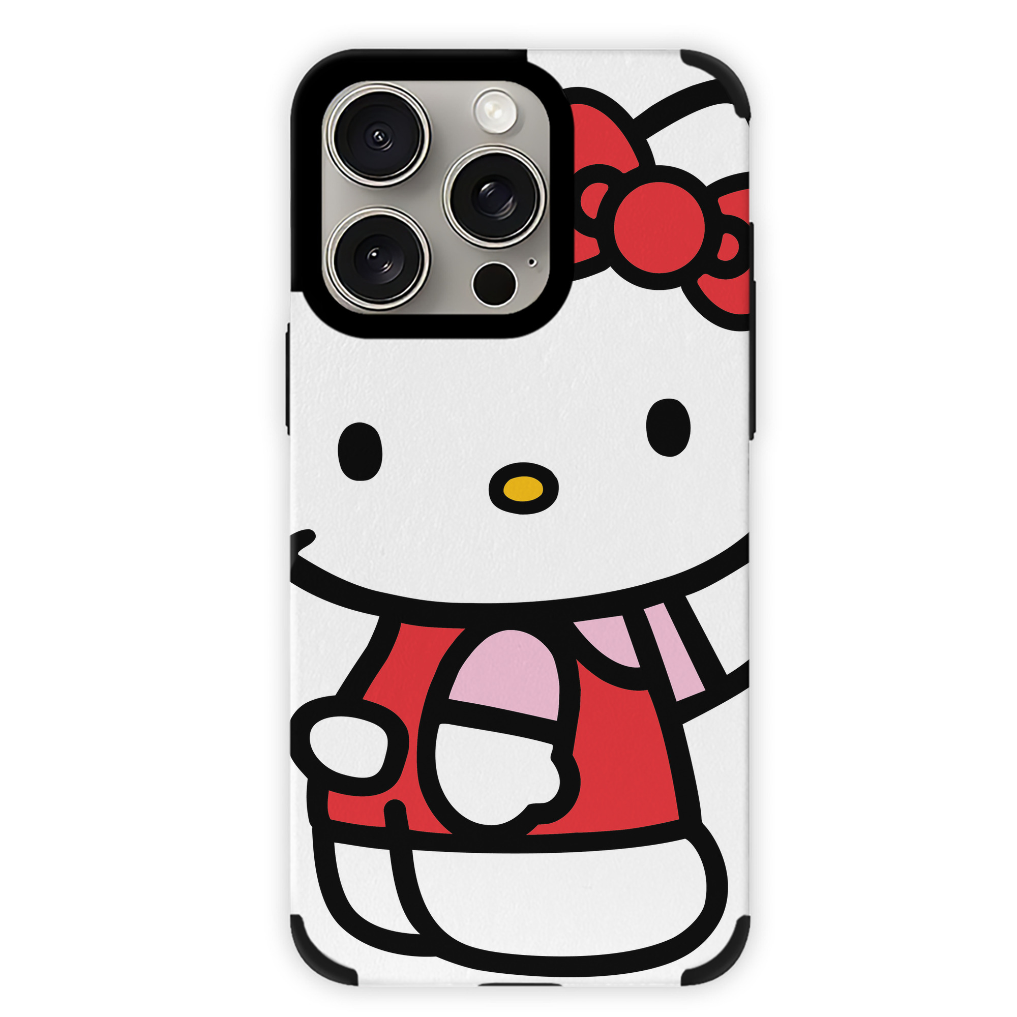 （画像用） Hello Kitty ハローキティ 【iPhone15ProMax対応】 PUレザー スマホケース 耐衝撃＆黄変防止