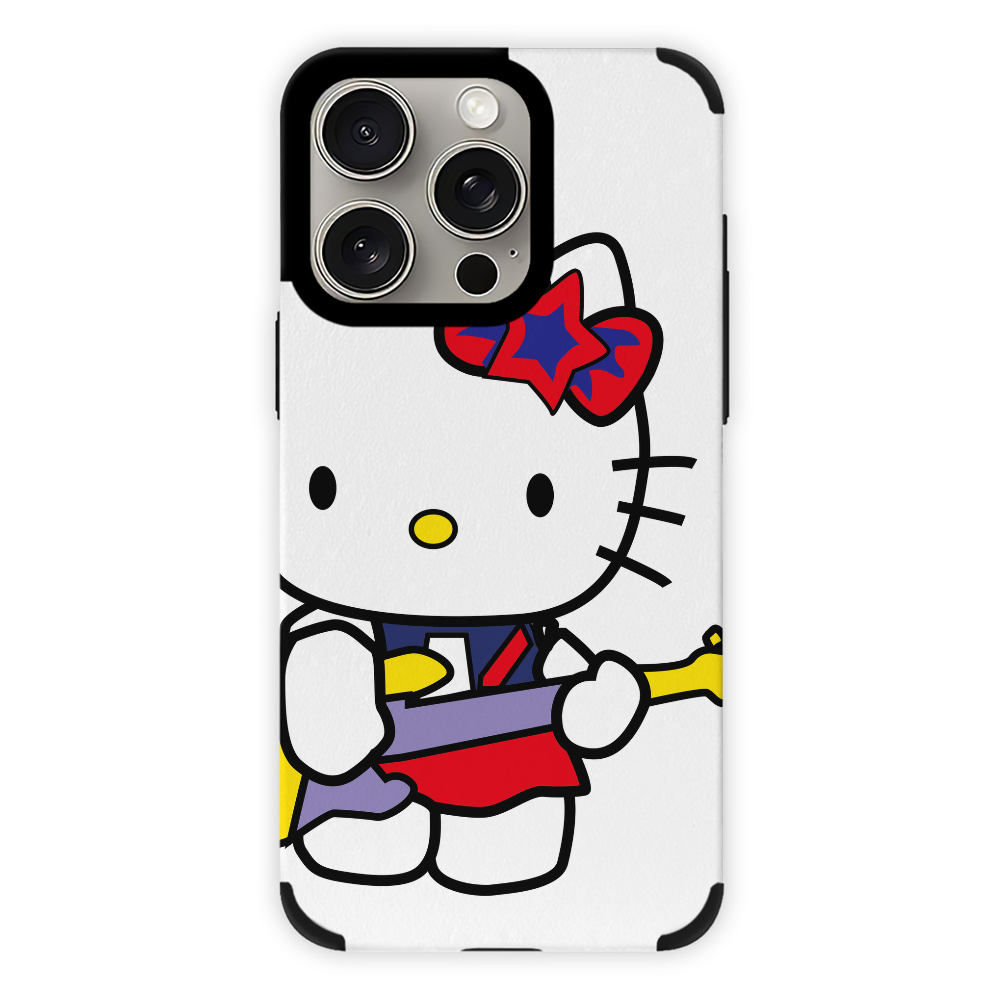 （画像用） Hello Kitty ハローキティ 【iPhone15ProMax対応】 PUレザー スマホケース 耐衝撃＆黄変防止