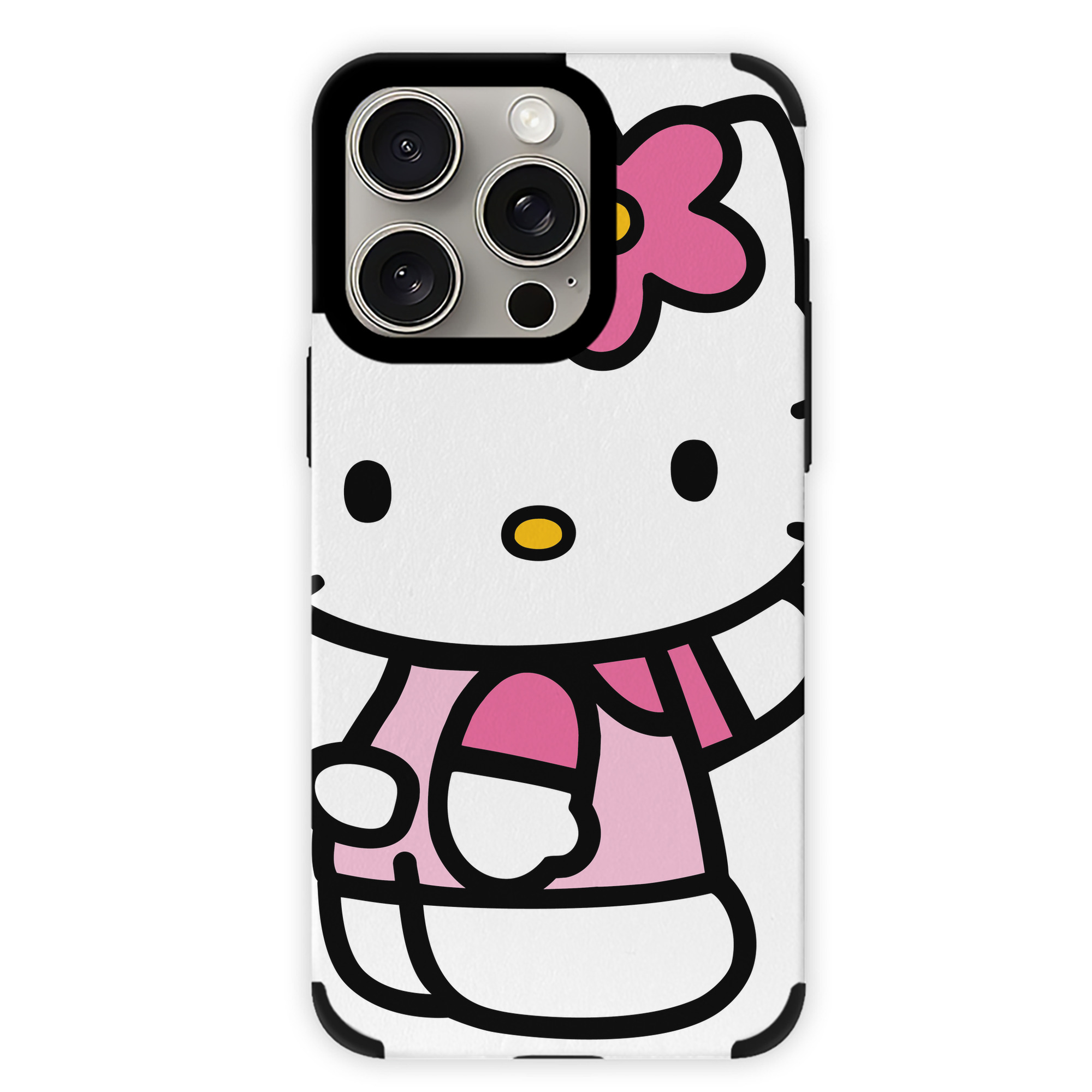 （画像用） Hello Kitty ハローキティ 【iPhone15ProMax対応】 PUレザー スマホケース 耐衝撃＆黄変防止