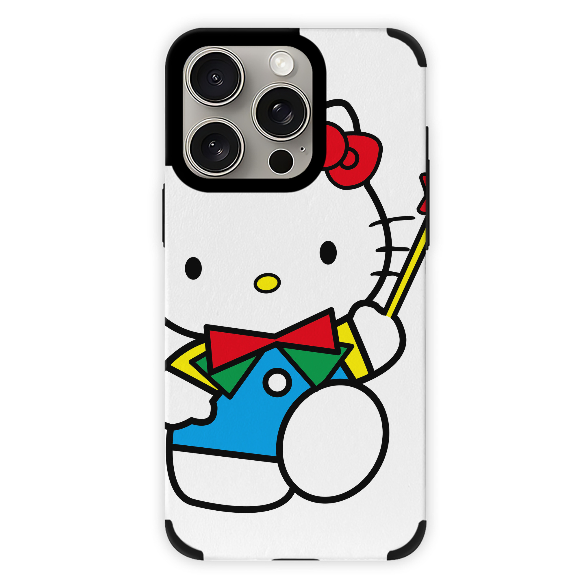 （画像用） Hello Kitty ハローキティ 【iPhone15ProMax対応】 PUレザー スマホケース 耐衝撃＆黄変防止