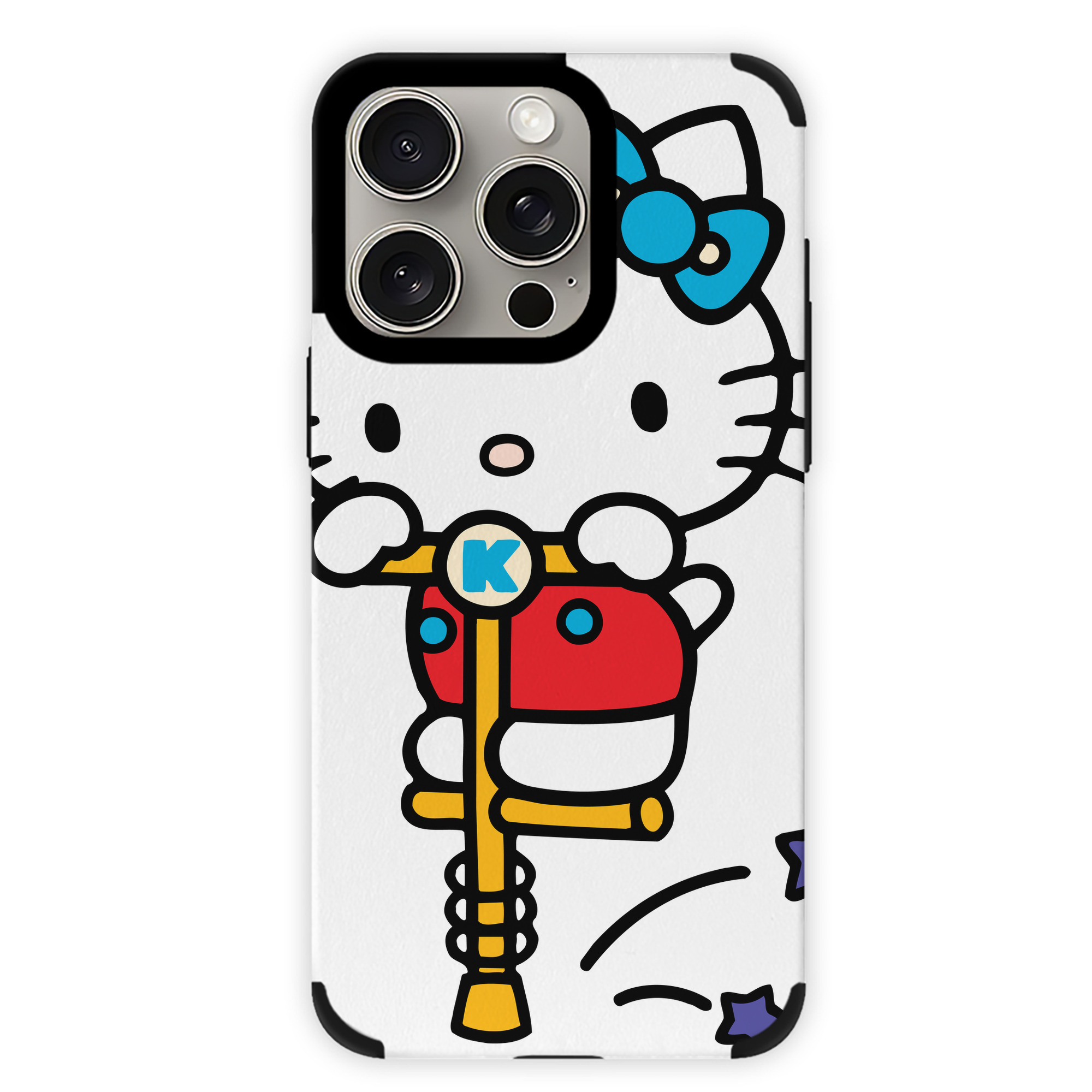 （画像用） Hello Kitty ハローキティ 【iPhone15ProMax対応】 PUレザー スマホケース 耐衝撃＆黄変防止