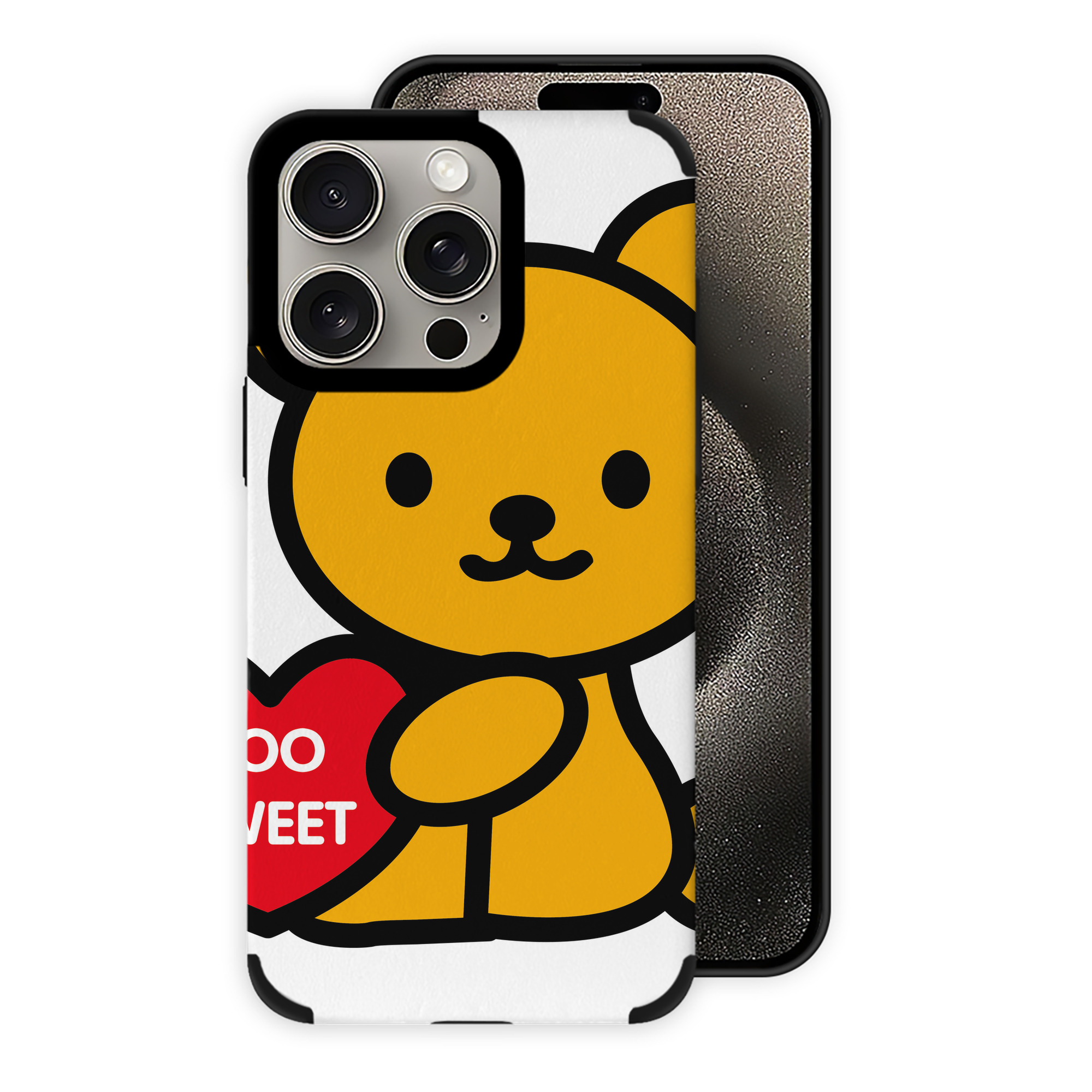 （画像用） Hello Kitty ハローキティ 【iPhone15ProMax対応】 PUレザー スマホケース 耐衝撃＆黄変防止
