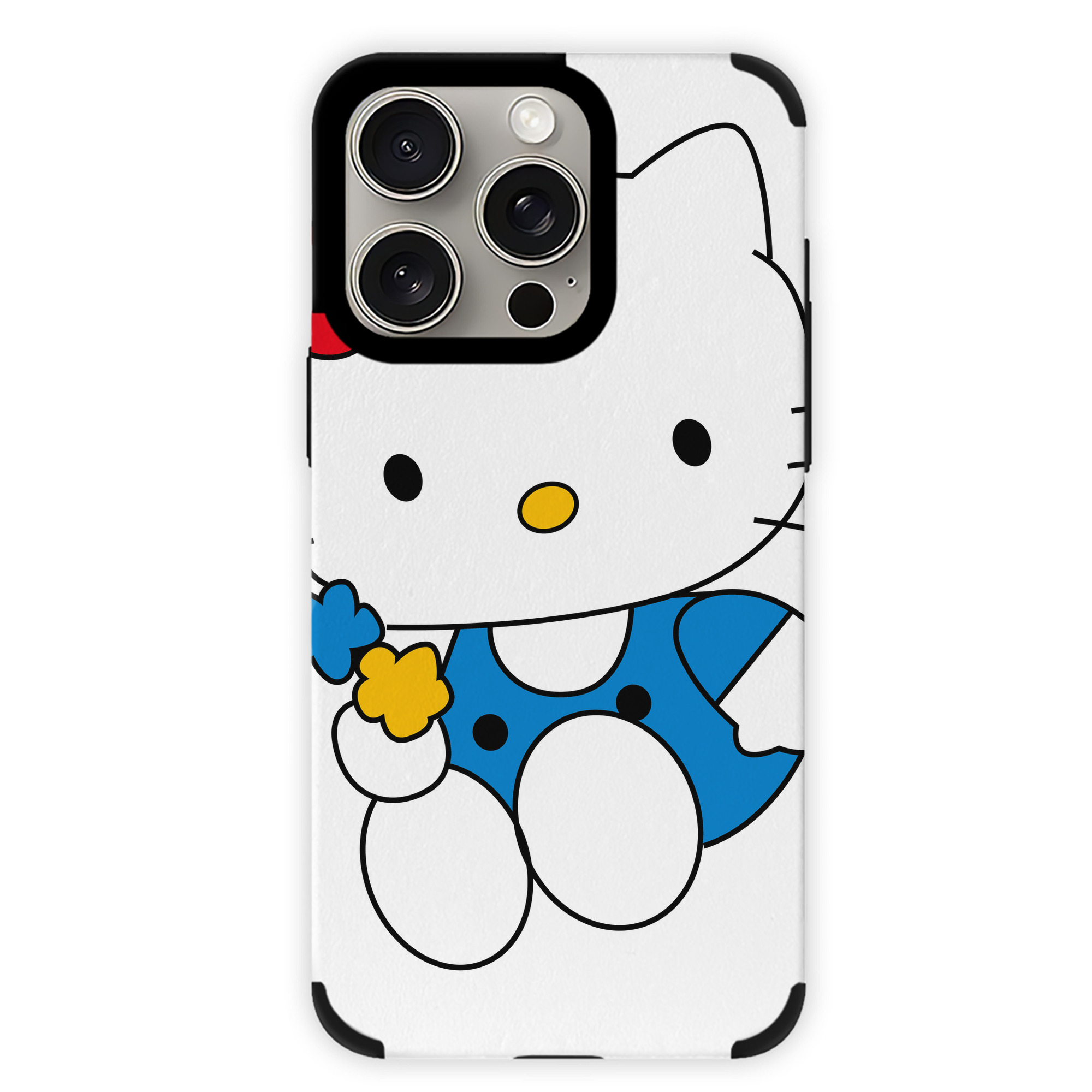 （画像用） Hello Kitty ハローキティ 【iPhone15ProMax対応】 PUレザー スマホケース 耐衝撃＆黄変防止