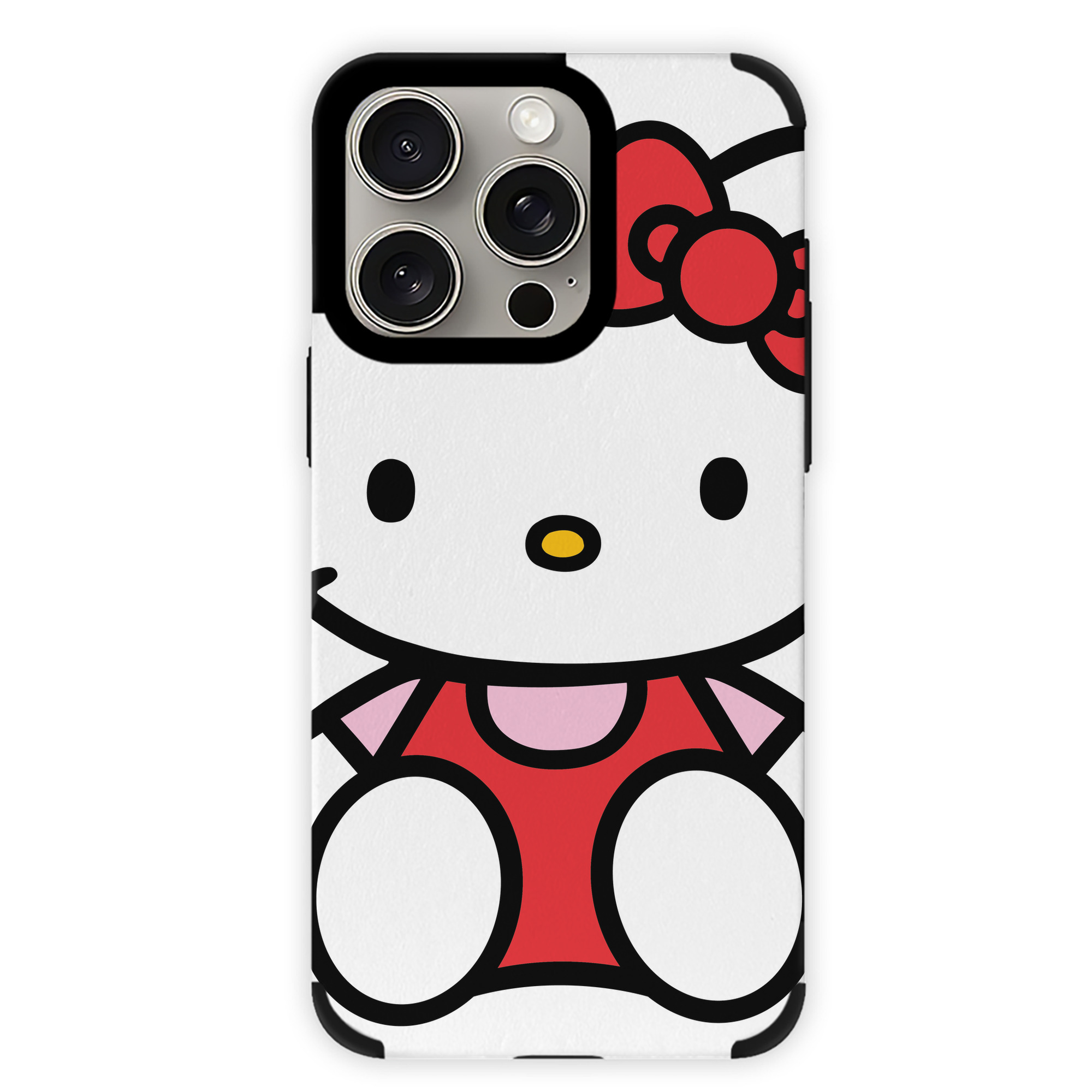 （画像用） Hello Kitty ハローキティ 【iPhone15ProMax対応】 PUレザー スマホケース 耐衝撃＆黄変防止