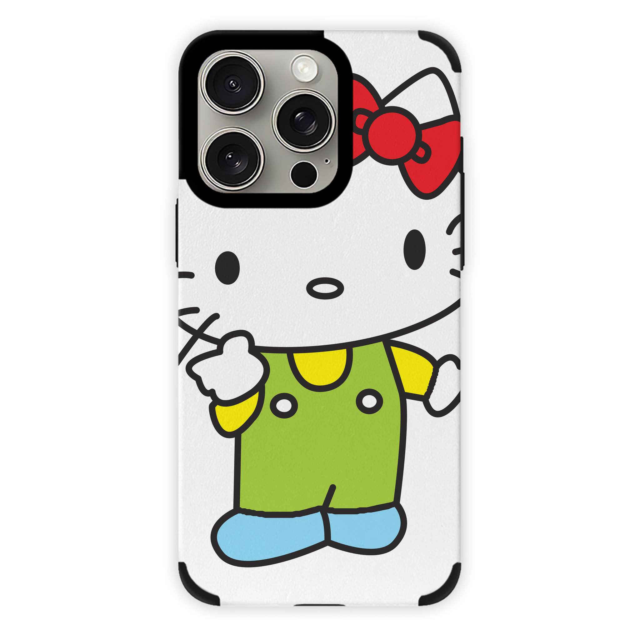 （画像用） Hello Kitty ハローキティ 【iPhone15ProMax対応】 PUレザー スマホケース 耐衝撃＆黄変防止