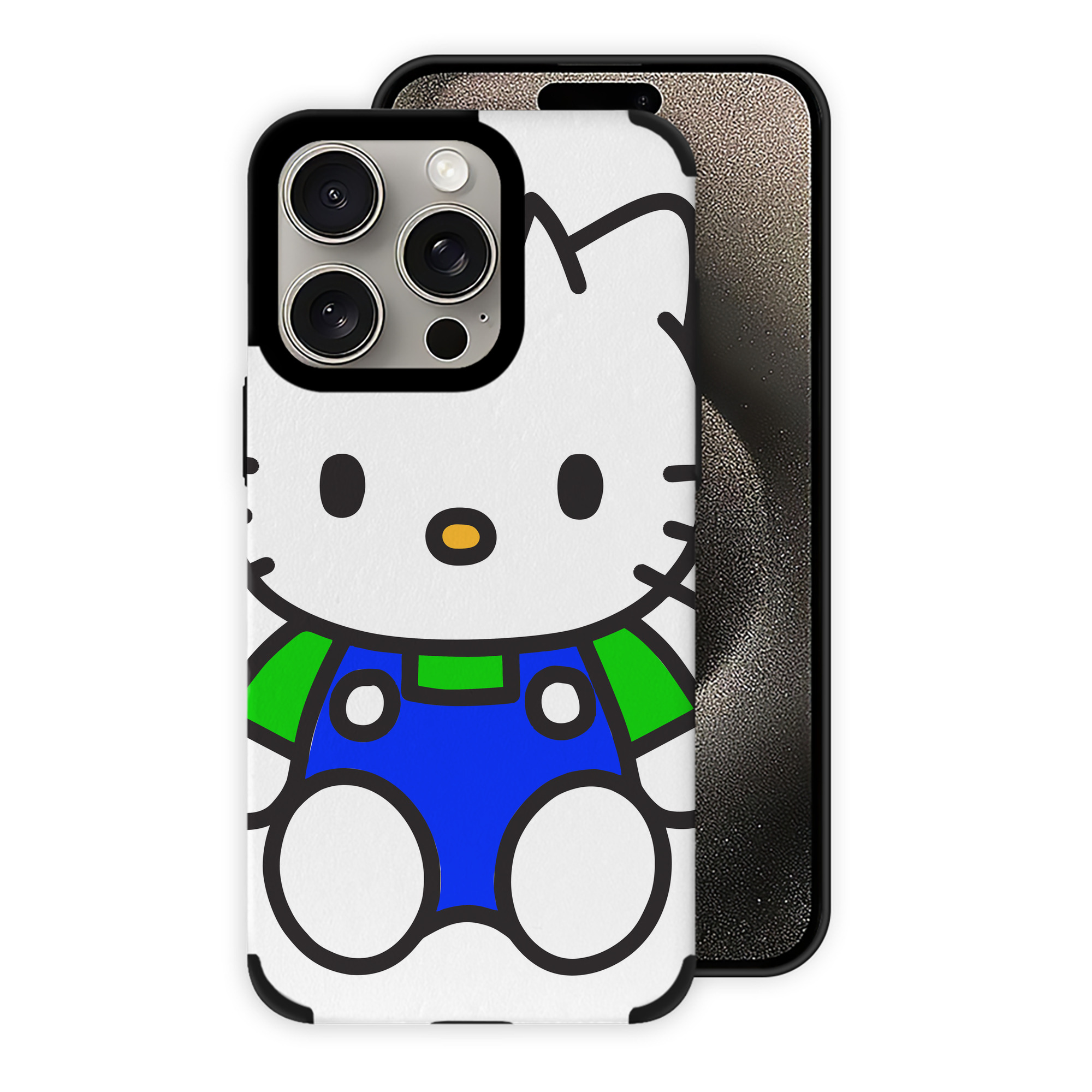 （画像用） Hello Kitty ハローキティ 【iPhone15ProMax対応】 PUレザー スマホケース 耐衝撃＆黄変防止