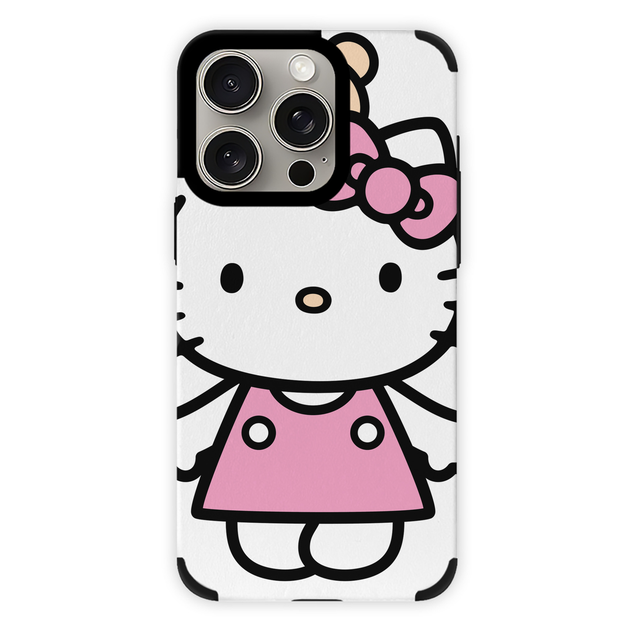 （画像用） Hello Kitty ハローキティ 【iPhone15ProMax対応】 PUレザー スマホケース 耐衝撃＆黄変防止