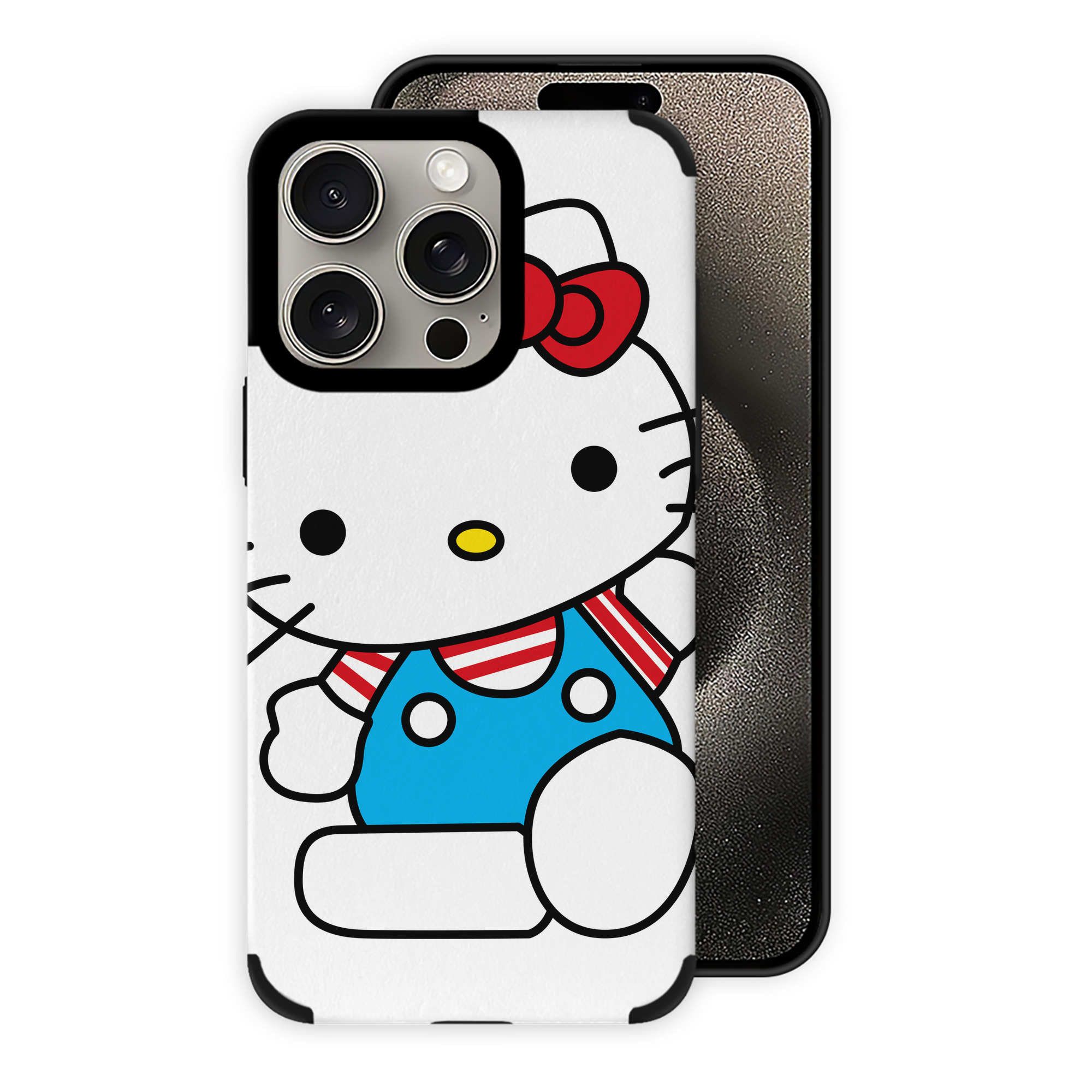 （画像用） Hello Kitty ハローキティ 【iPhone15ProMax対応】 PUレザー スマホケース 耐衝撃＆黄変防止