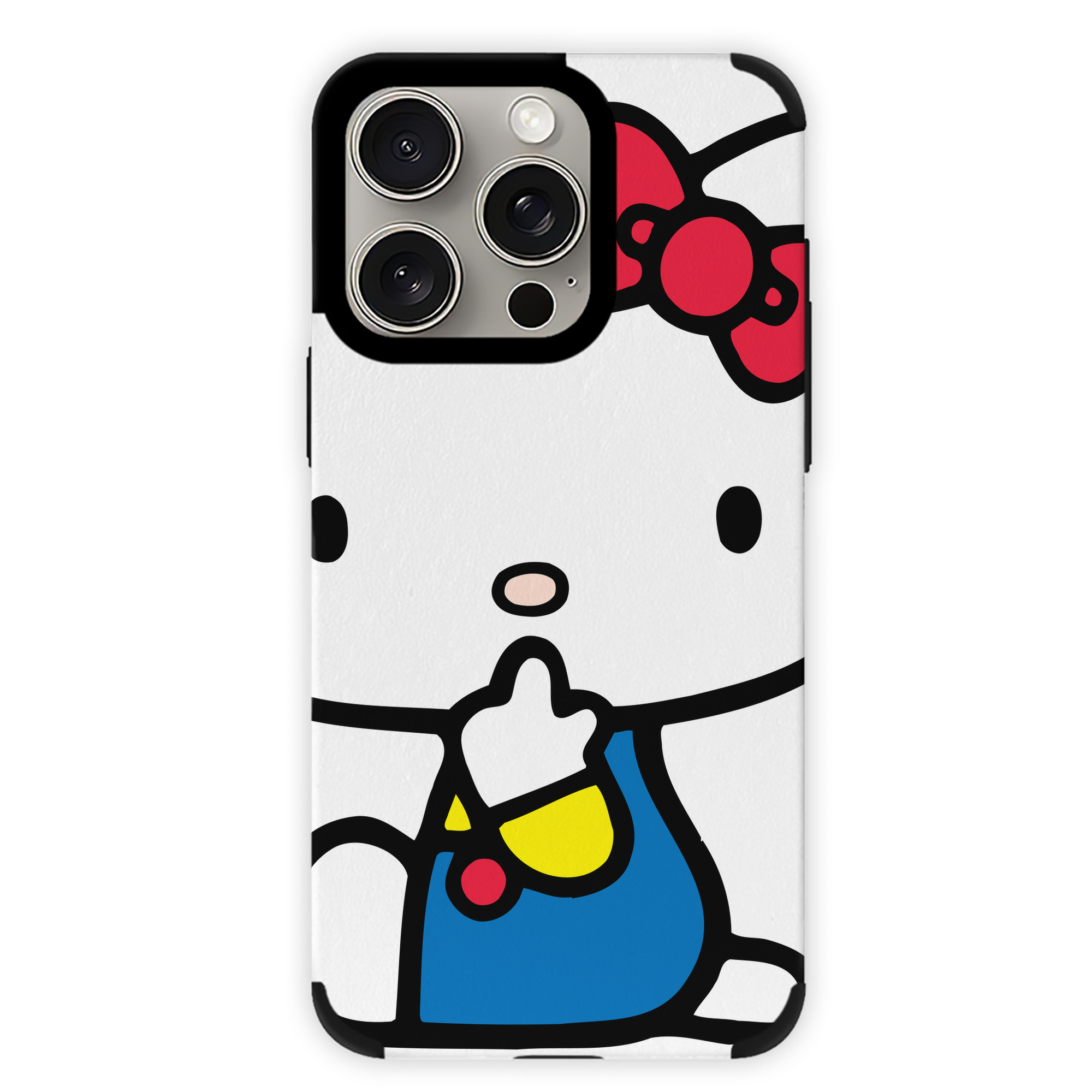 （画像用） Hello Kitty ハローキティ 【iPhone15ProMax対応】 PUレザー スマホケース 耐衝撃＆黄変防止