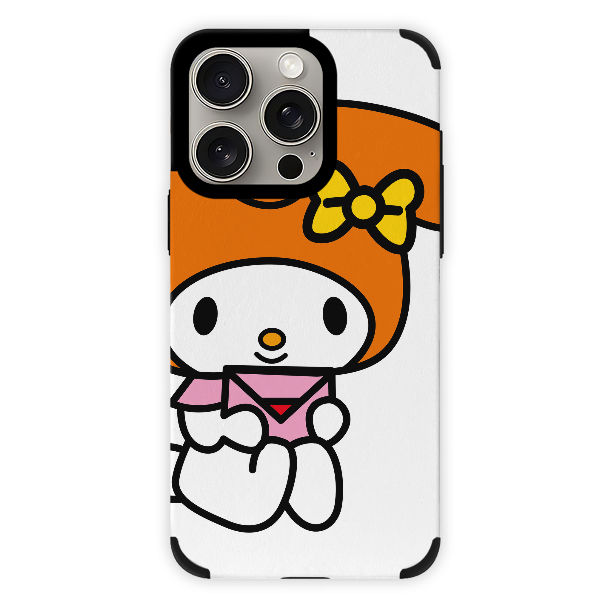 （画像用） Hello Kitty ハローキティ 【iPhone15ProMax対応】 PUレザー スマホケース 耐衝撃＆黄変防止