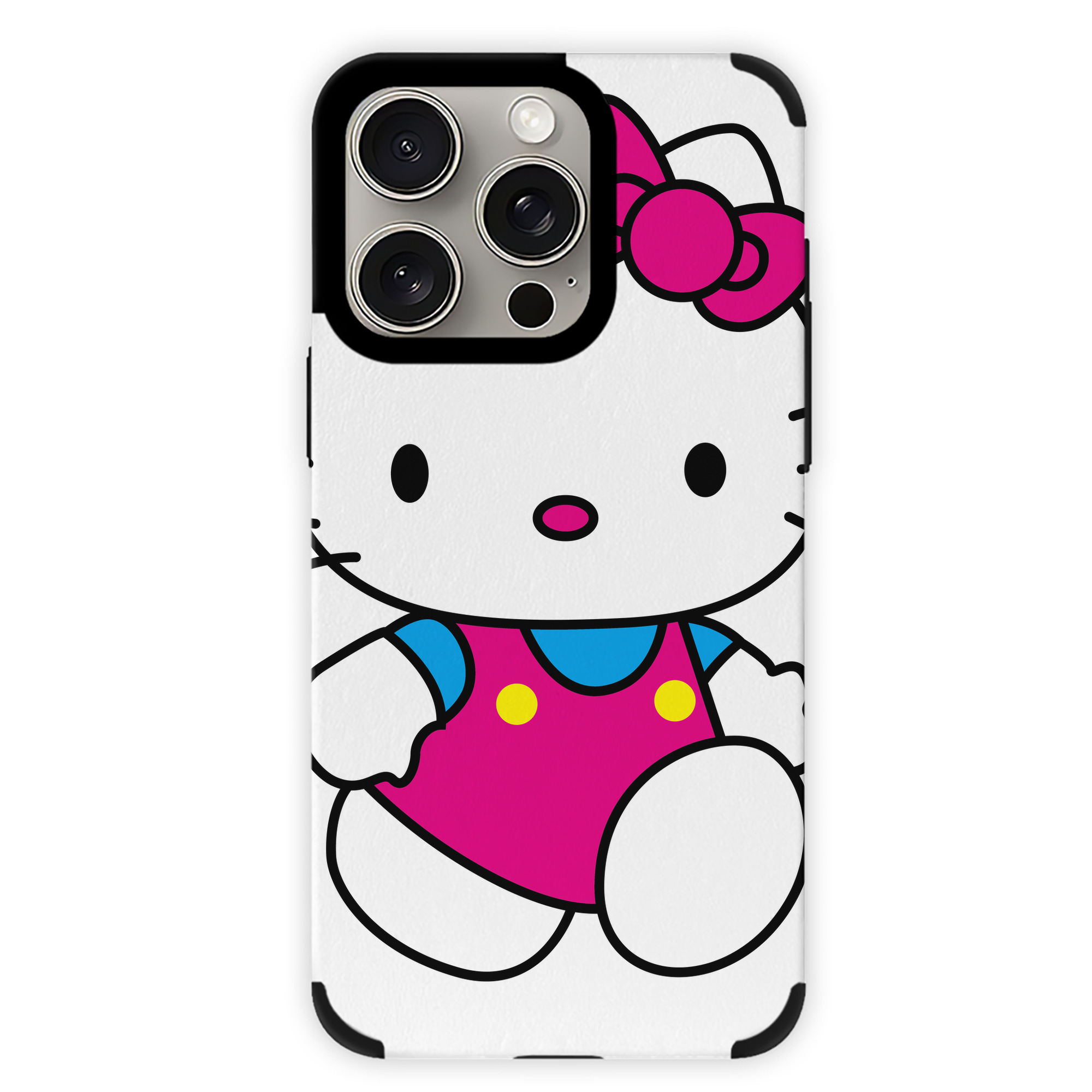 （画像用） Hello Kitty ハローキティ 【iPhone15ProMax対応】 PUレザー スマホケース 耐衝撃＆黄変防止