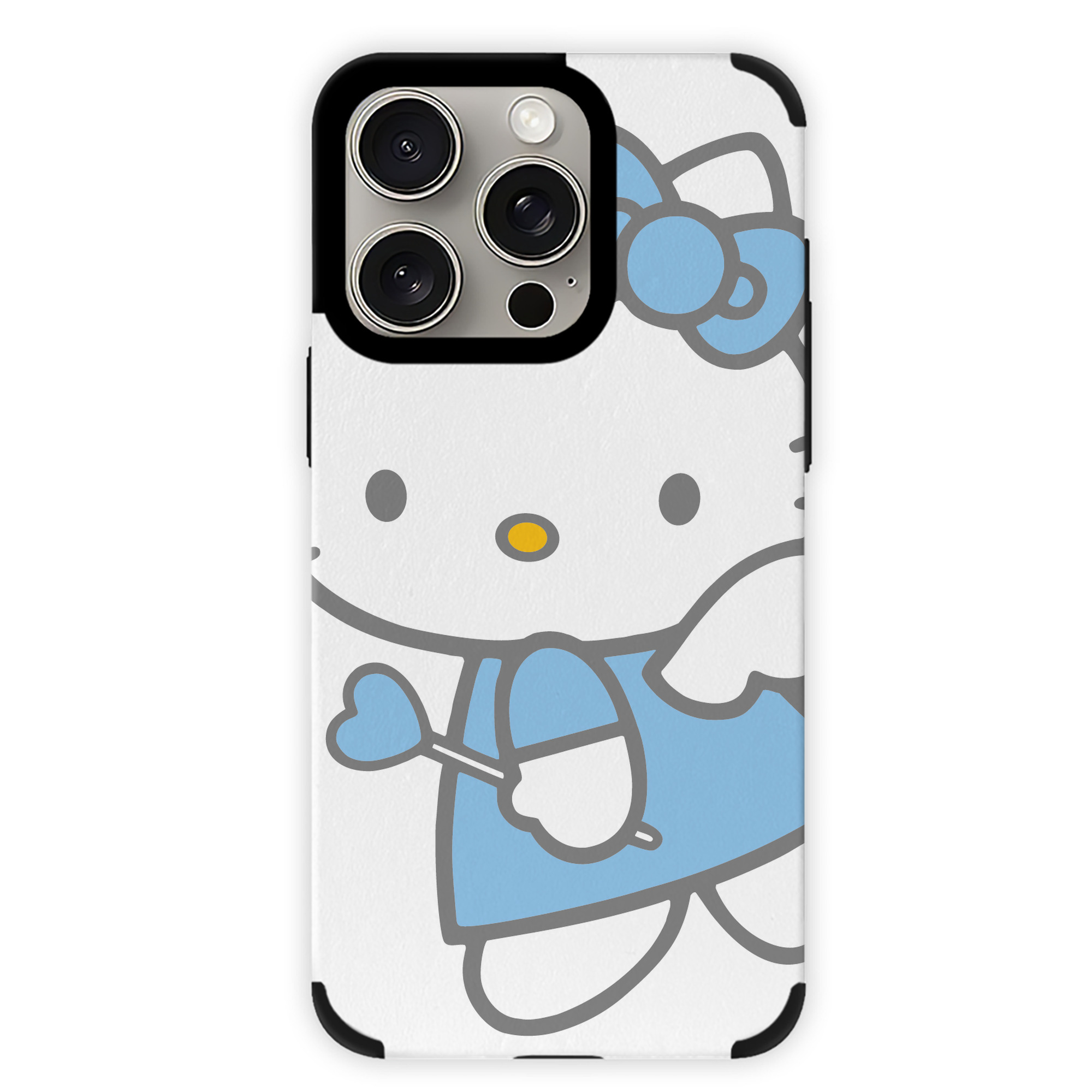 （画像用） Hello Kitty ハローキティ 【iPhone15ProMax対応】 PUレザー スマホケース 耐衝撃＆黄変防止