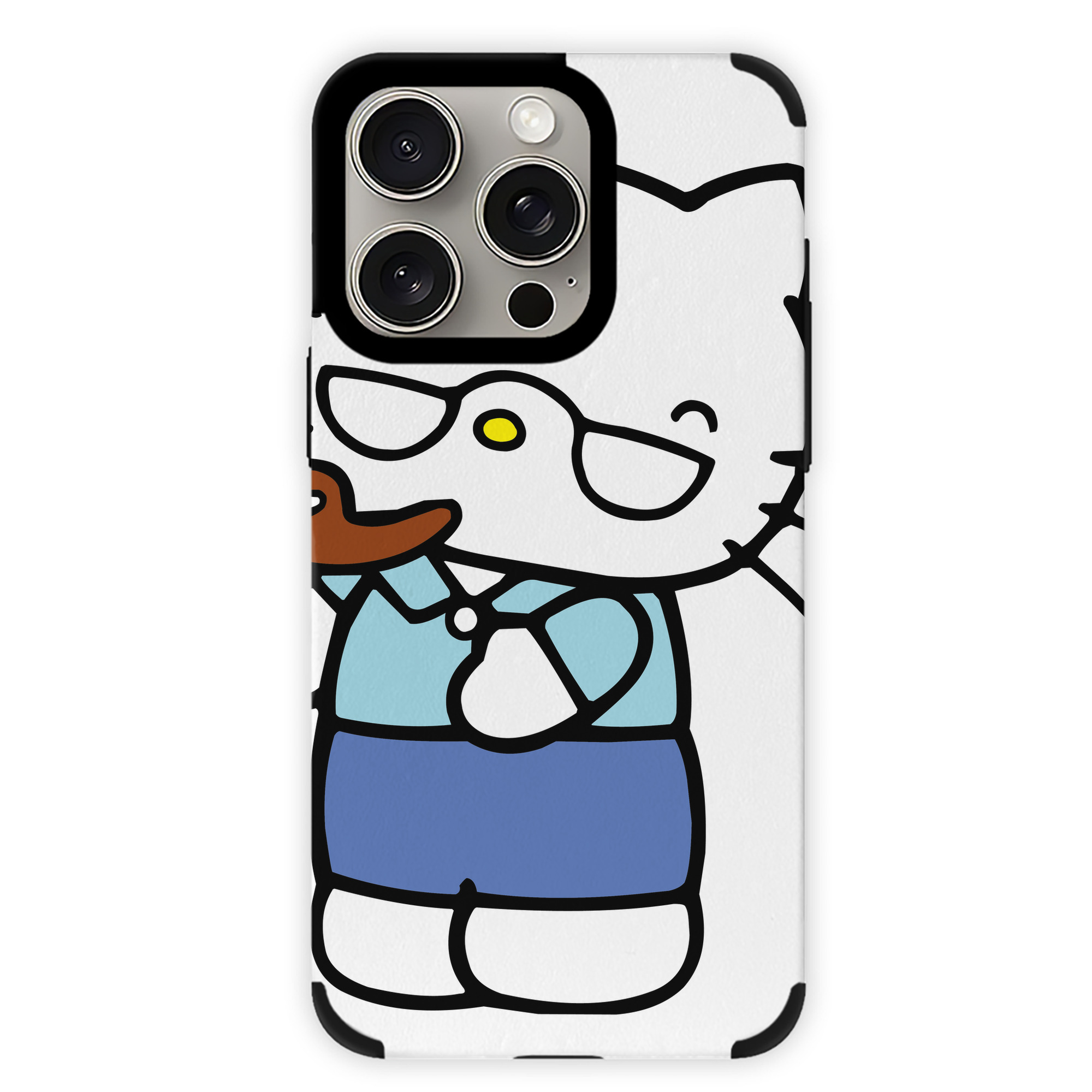 （画像用） Hello Kitty ハローキティ 【iPhone15ProMax対応】 PUレザー スマホケース 耐衝撃＆黄変防止