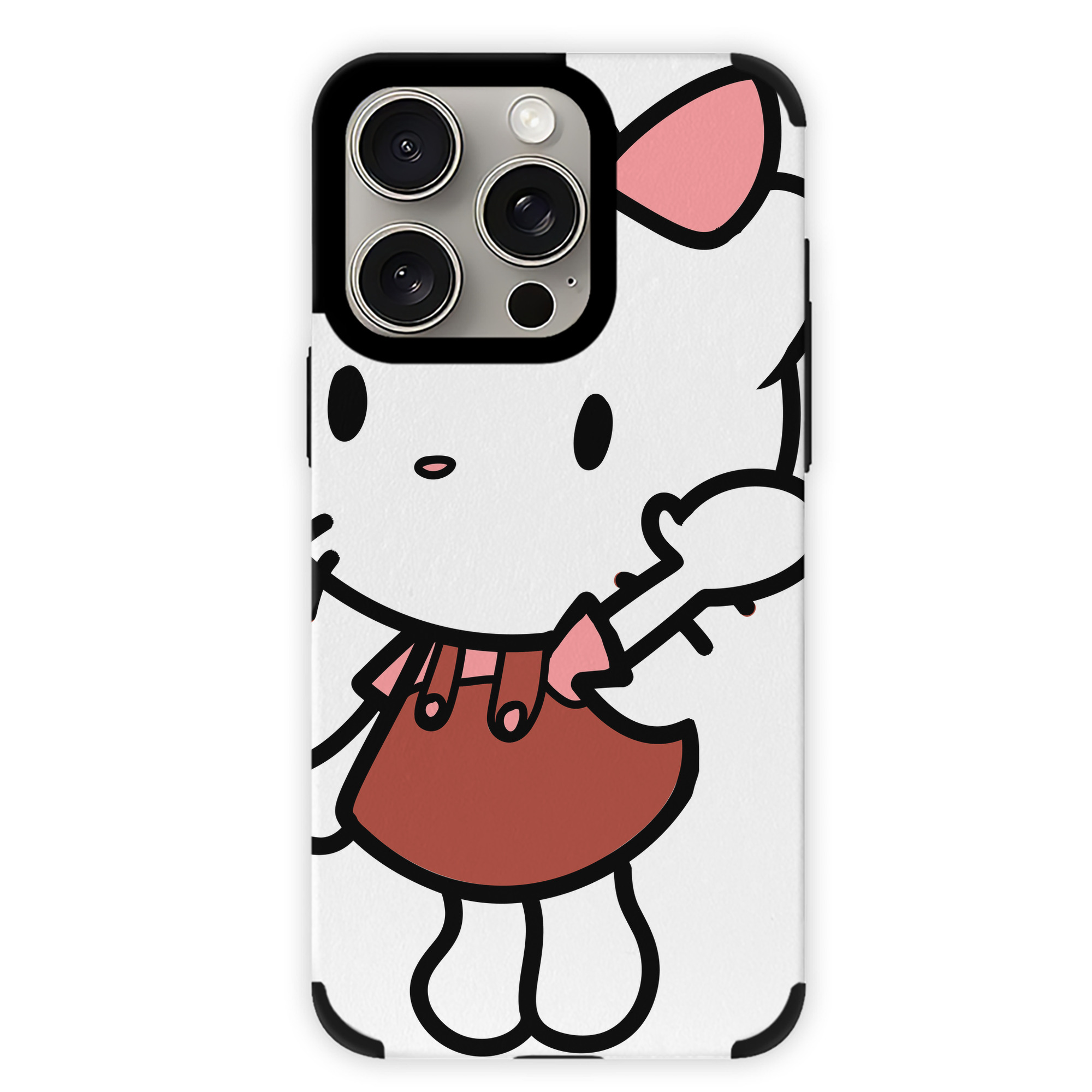 （画像用） Hello Kitty ハローキティ 【iPhone15ProMax対応】 PUレザー スマホケース 耐衝撃＆黄変防止